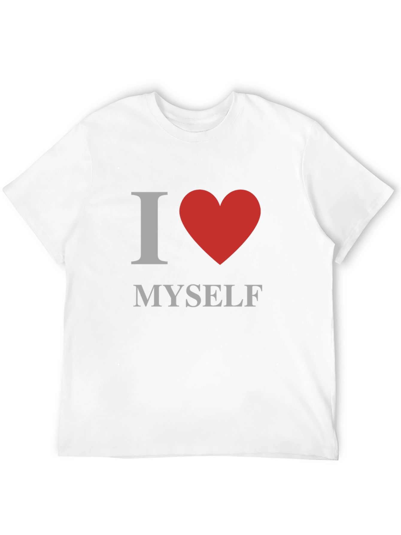 Black I Love Myself T-Shirt - Men's Graphic Tee view 12