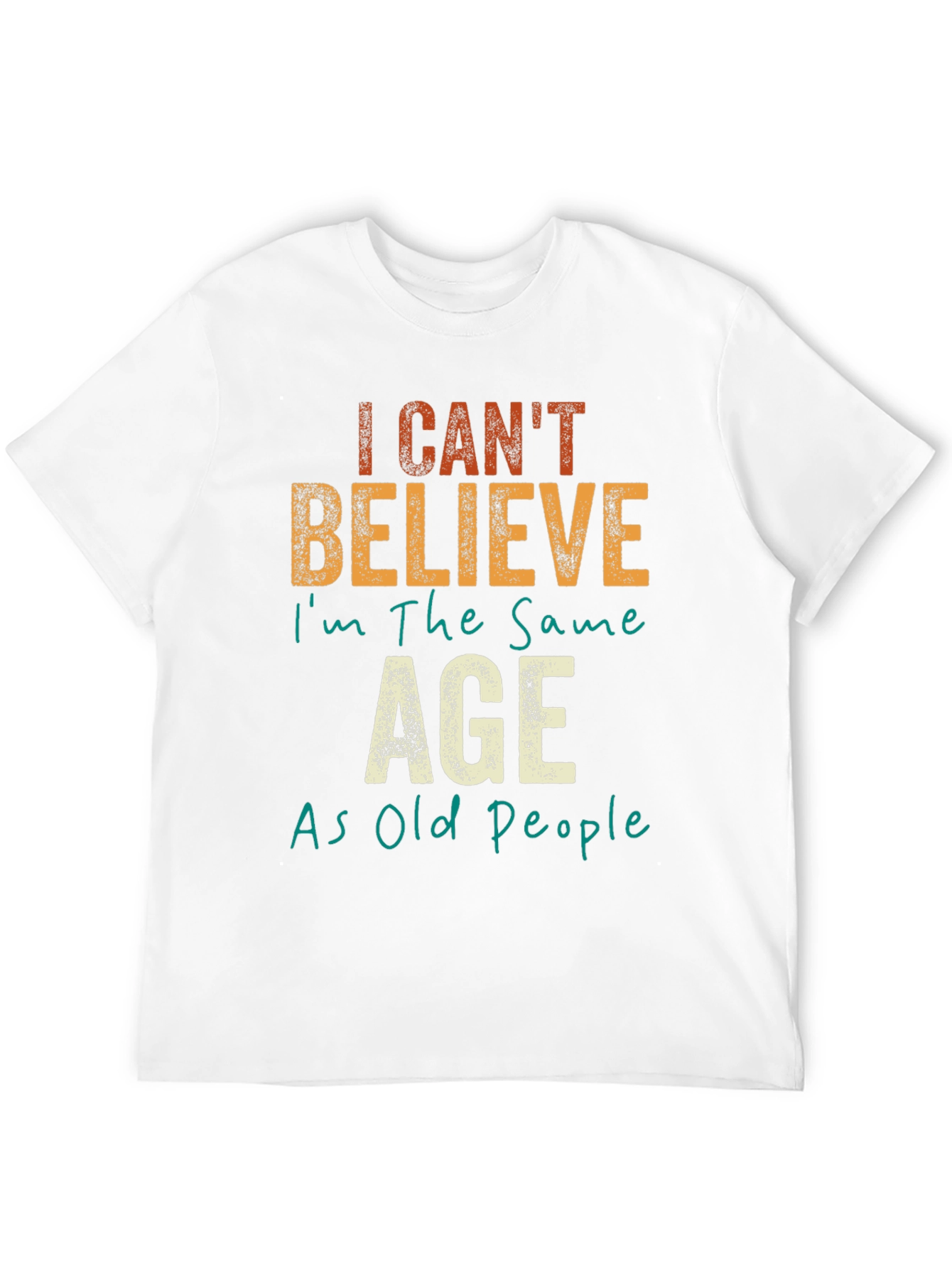 Black Funny 'I Can't Believe' Graphic Tee view 12