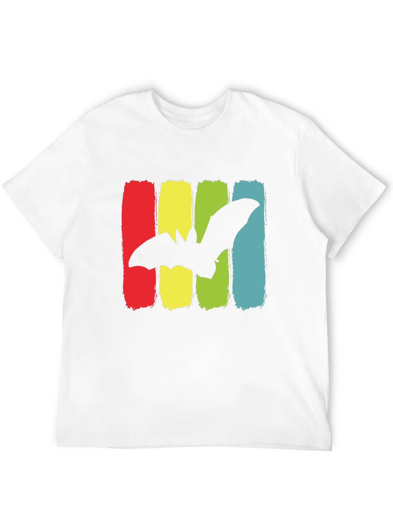 Black Retro Bat Graphic T-Shirt - Unique Design! view 12