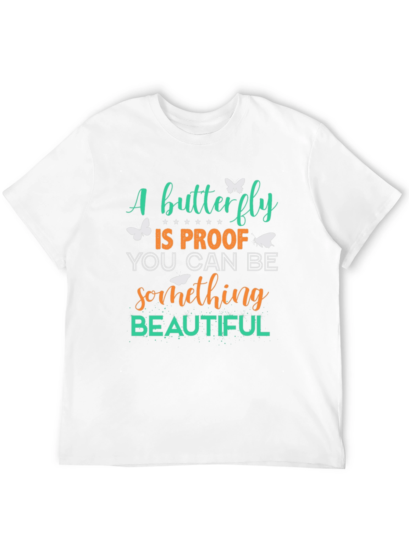 Black Butterfly Proof T-Shirt view 12