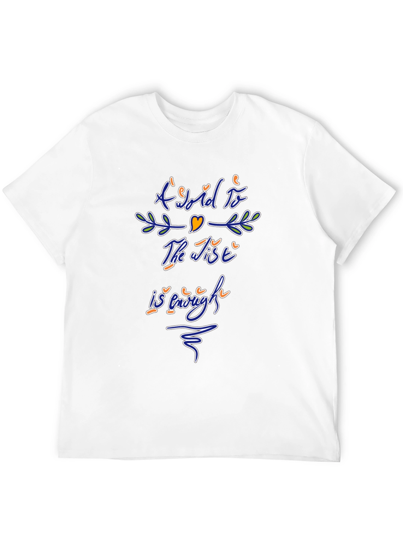 Black A Word to the Wise T-Shirt view 12