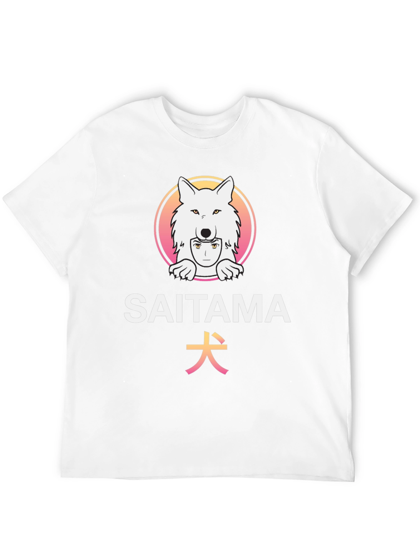 Black Saitama Dog Graphic T-Shirt - Anime Inspired view 12