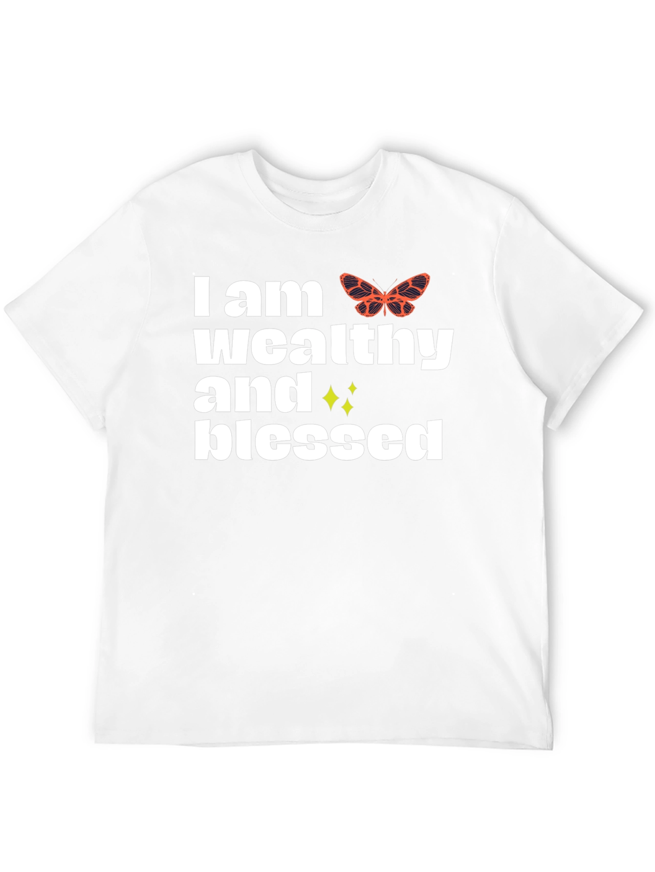 Black Wealthy & Blessed Graphic Tee - Stylish Comfort view 12