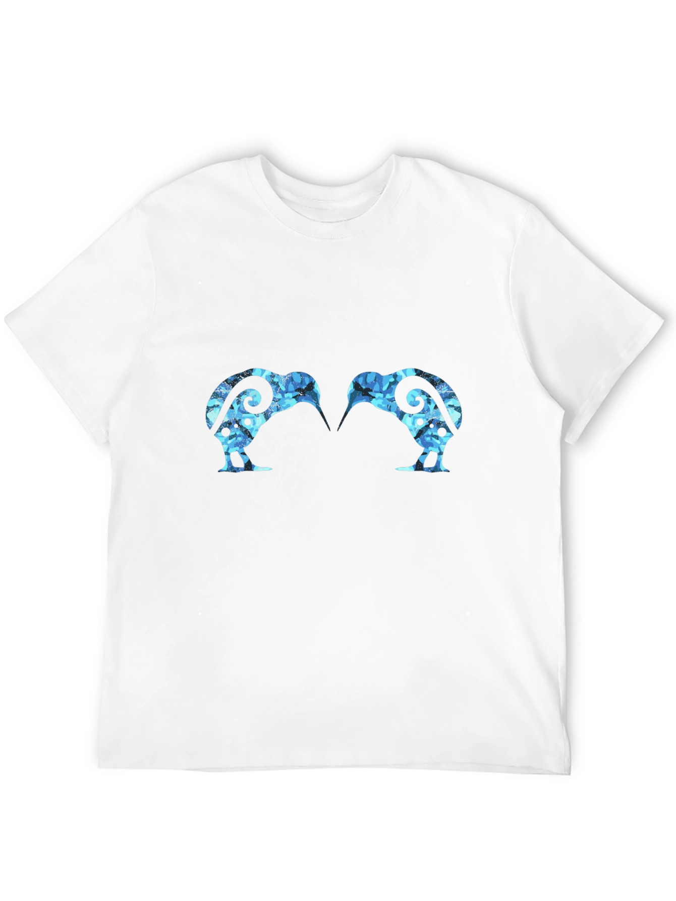 Black Kiwi Bird Graphic Black T-Shirt view 12