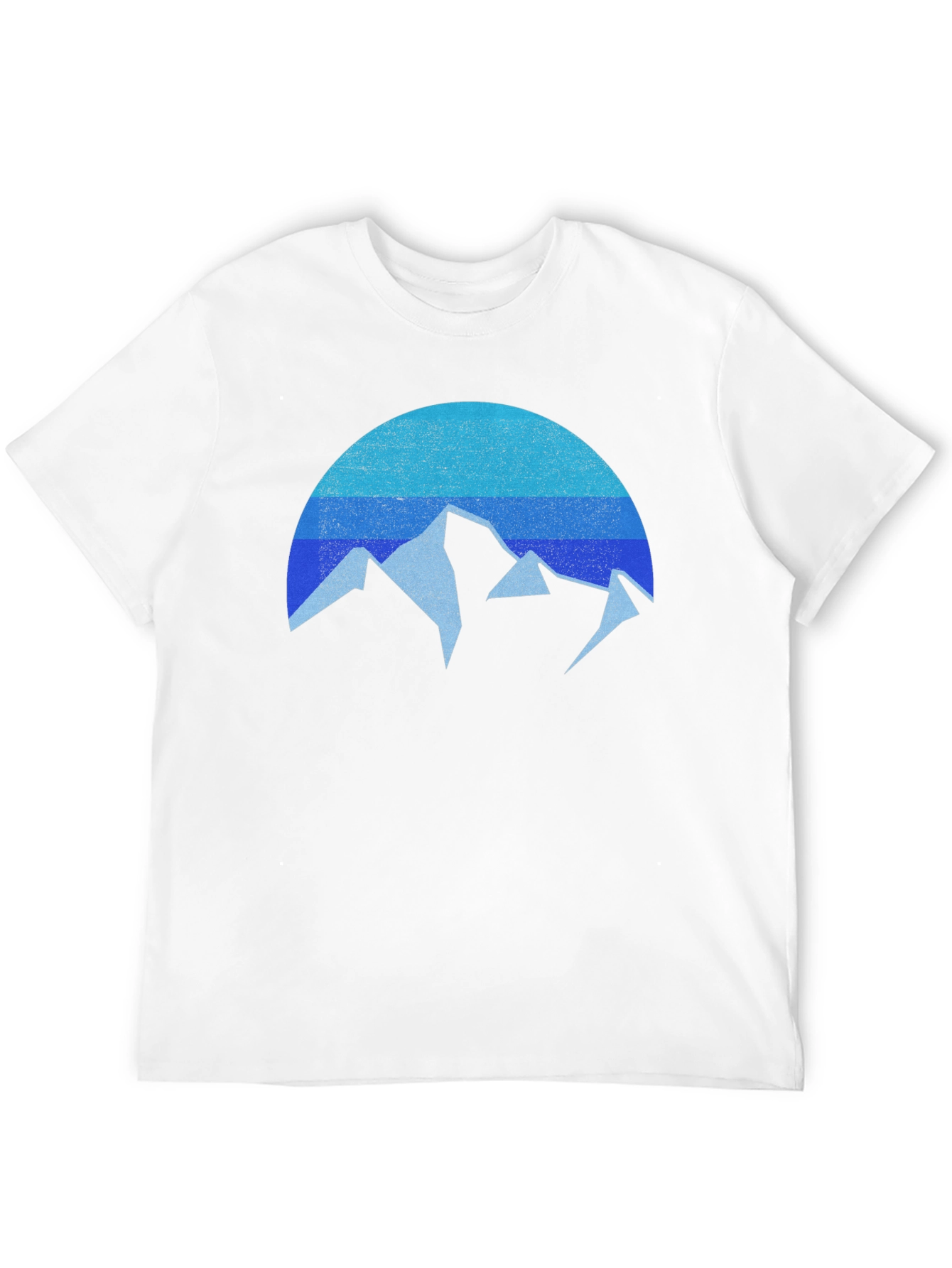 Black Retro Mountain Graphic Tee - Black view 12