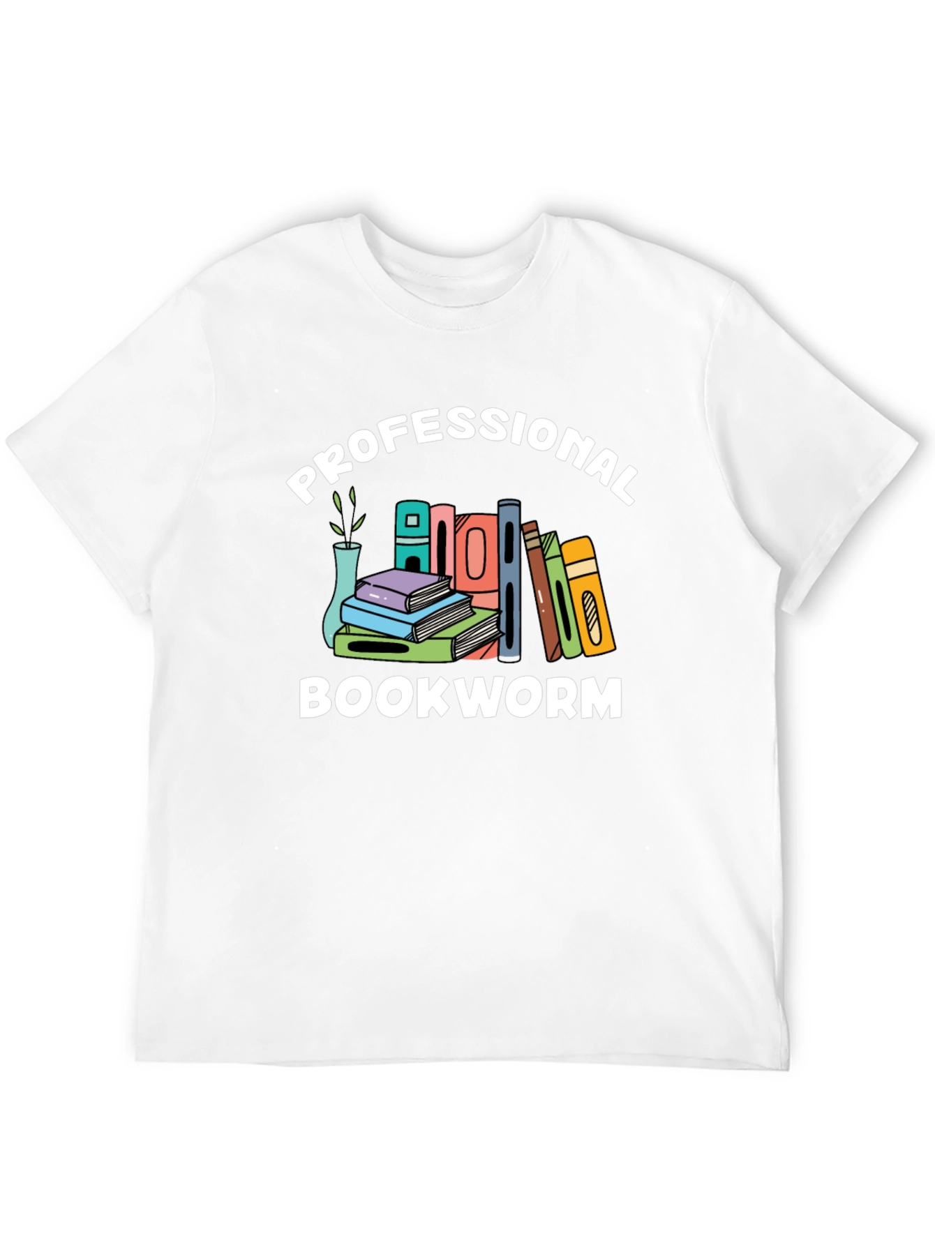 Black Professional Bookworm T-Shirt - Reading Lover Tee view 12