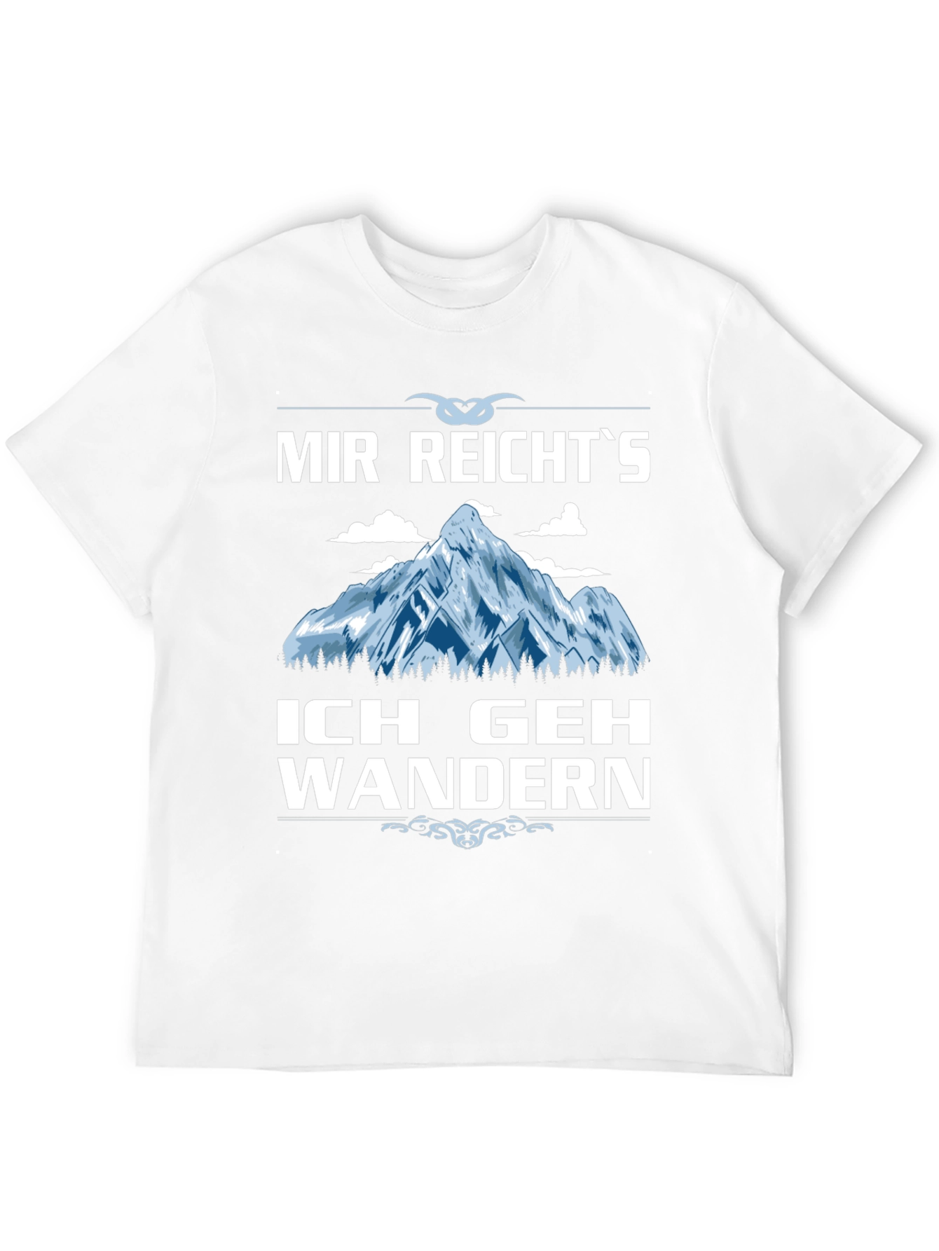 Black Hiking T-Shirt - Mir Reicht's Ich Geh Wandern view 12