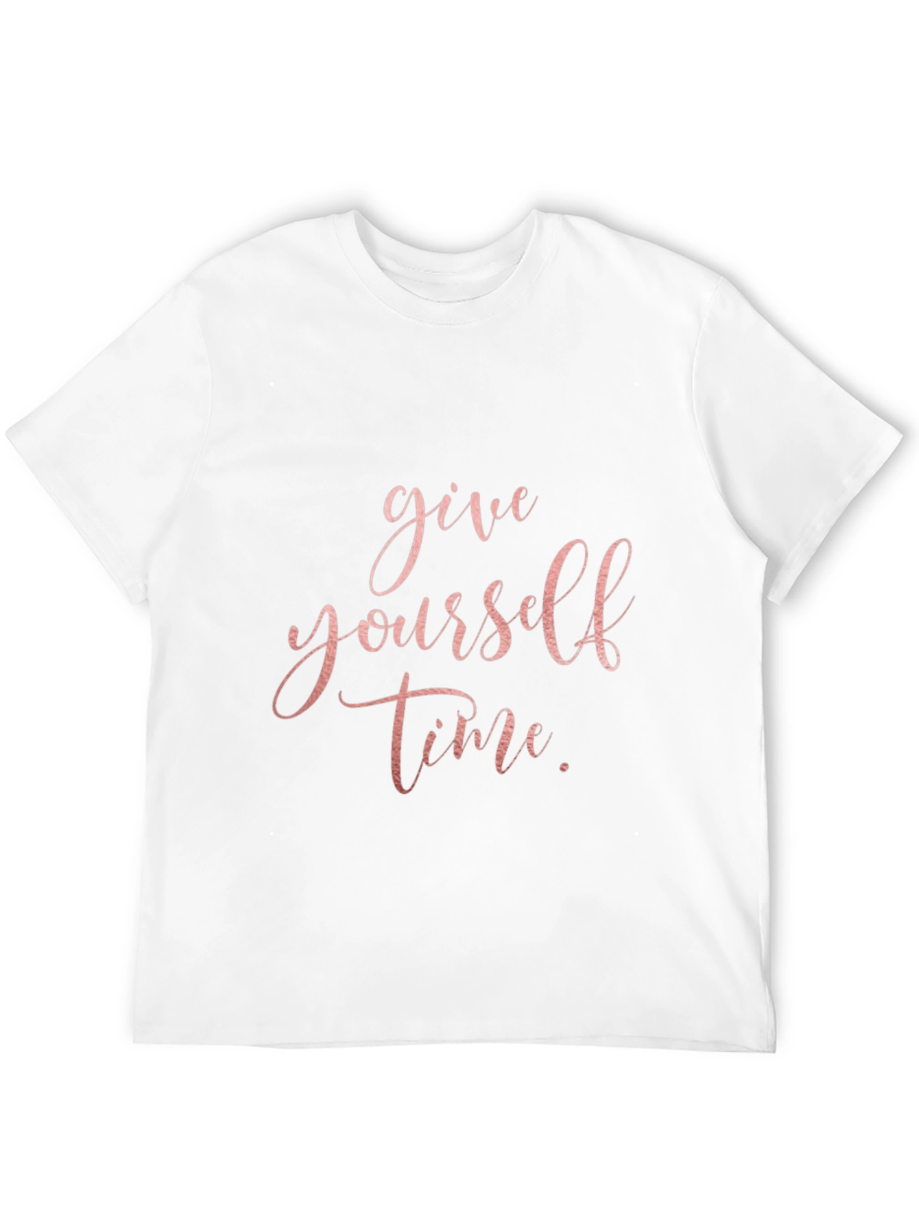 Black Give Yourself Time Black Graphic Tee view 12