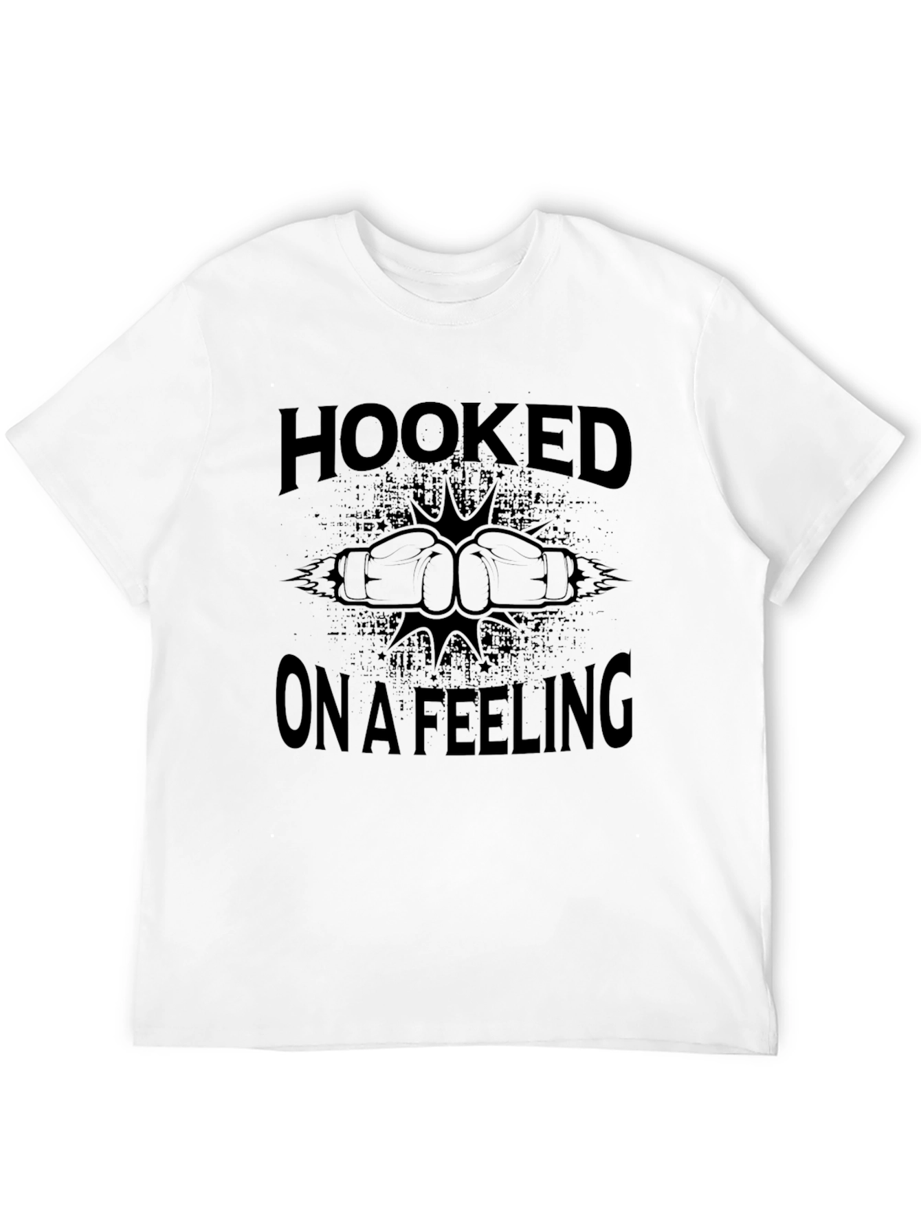 Black Hooked On A Feeling Graphic T-Shirt view 12
