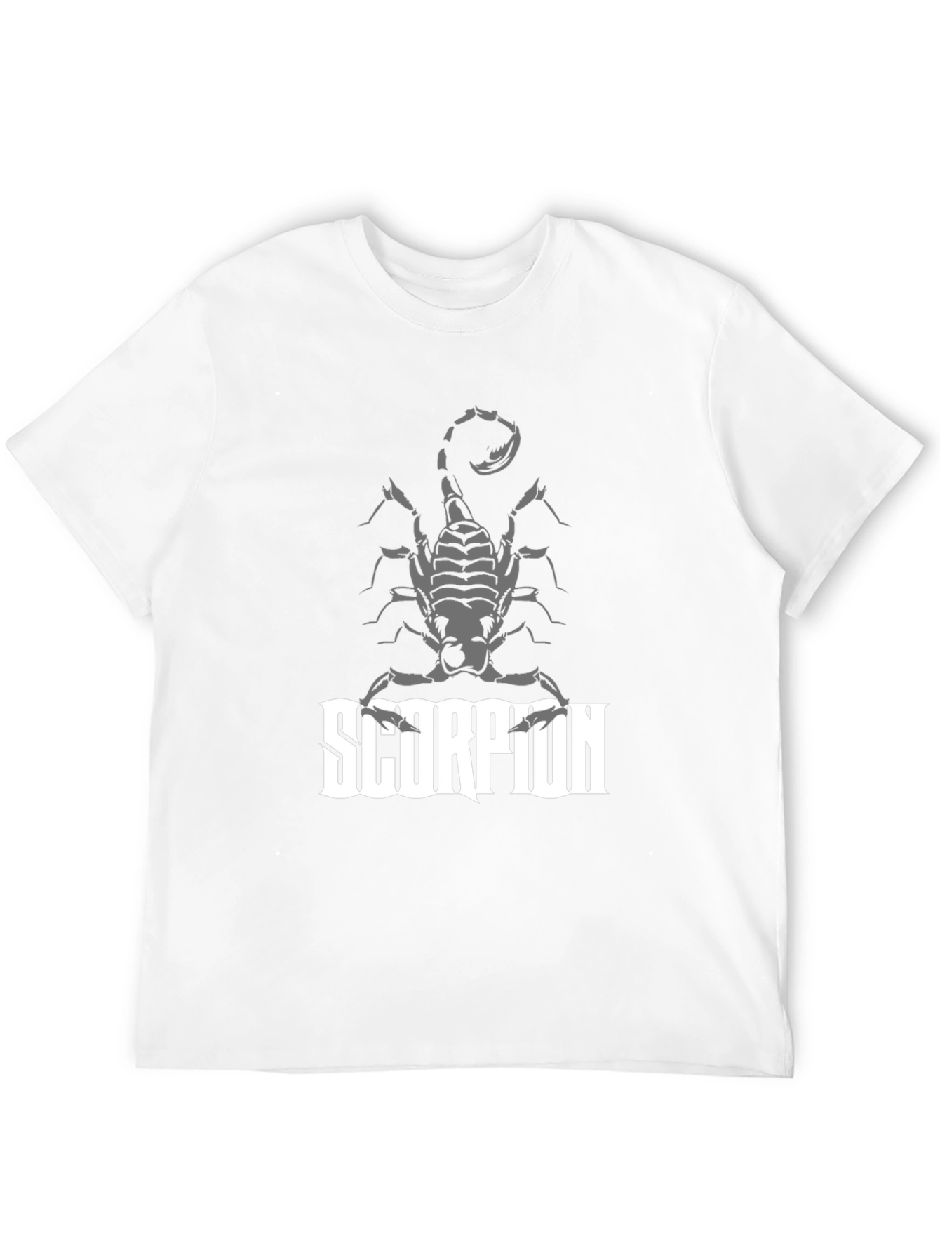 Black Scorpion Graphic Print T-Shirt - Men's Black Tee view 12