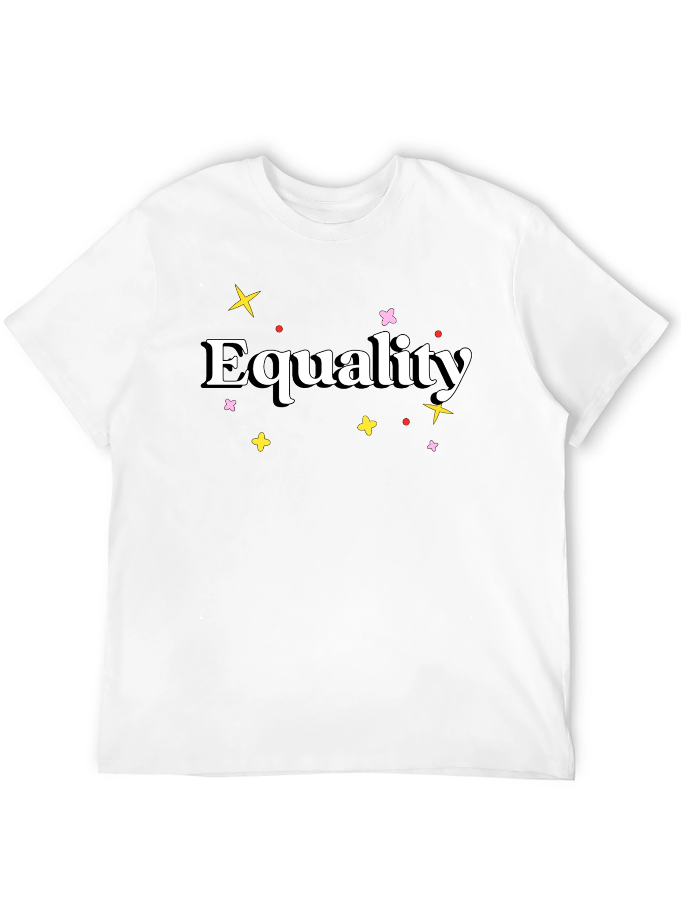 Black Equality Graphic Tee - Soft Cotton Blend view 12