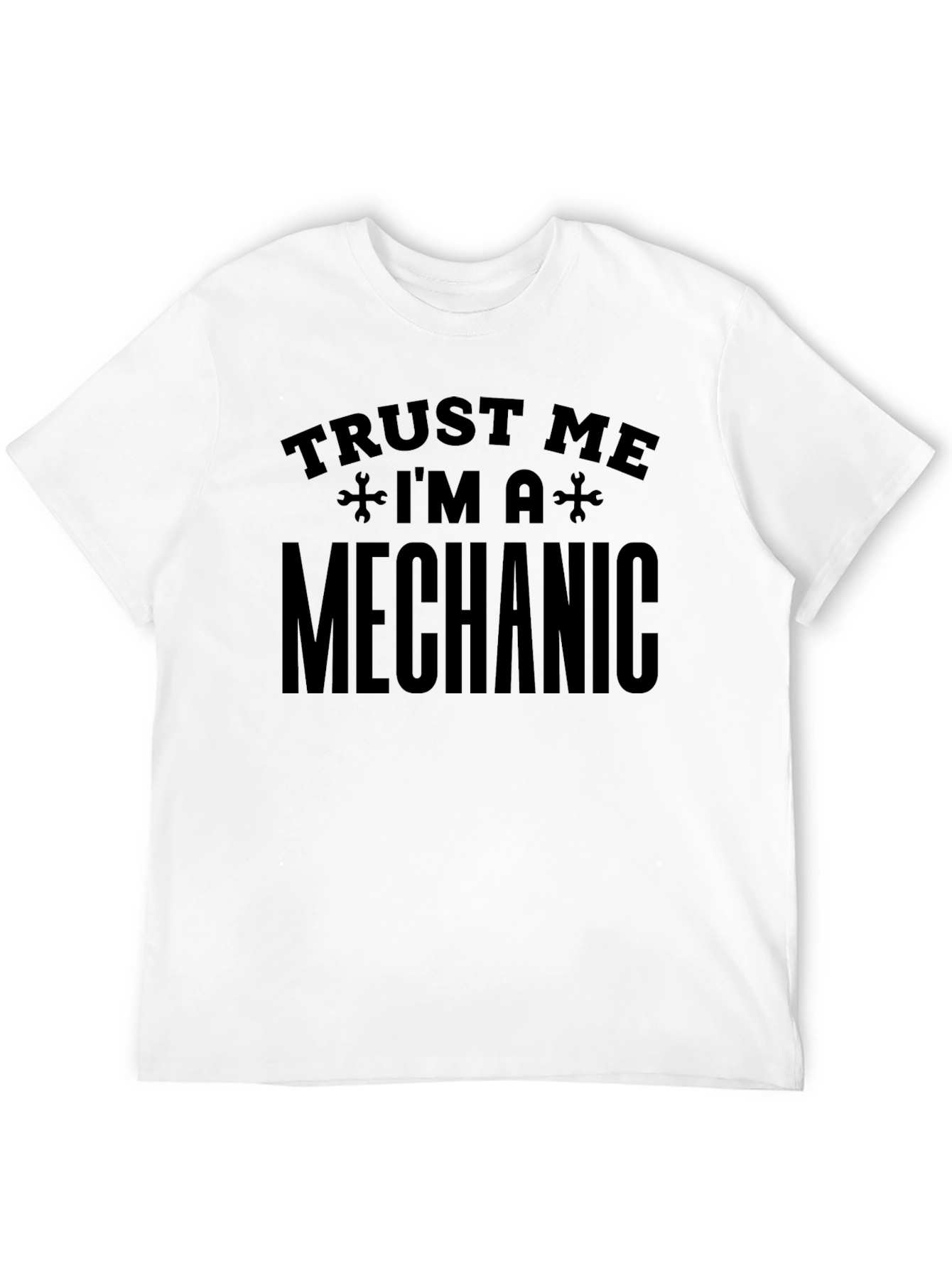 Black Trust Me I'm A Mechanic T-Shirt Funny Gift view 12