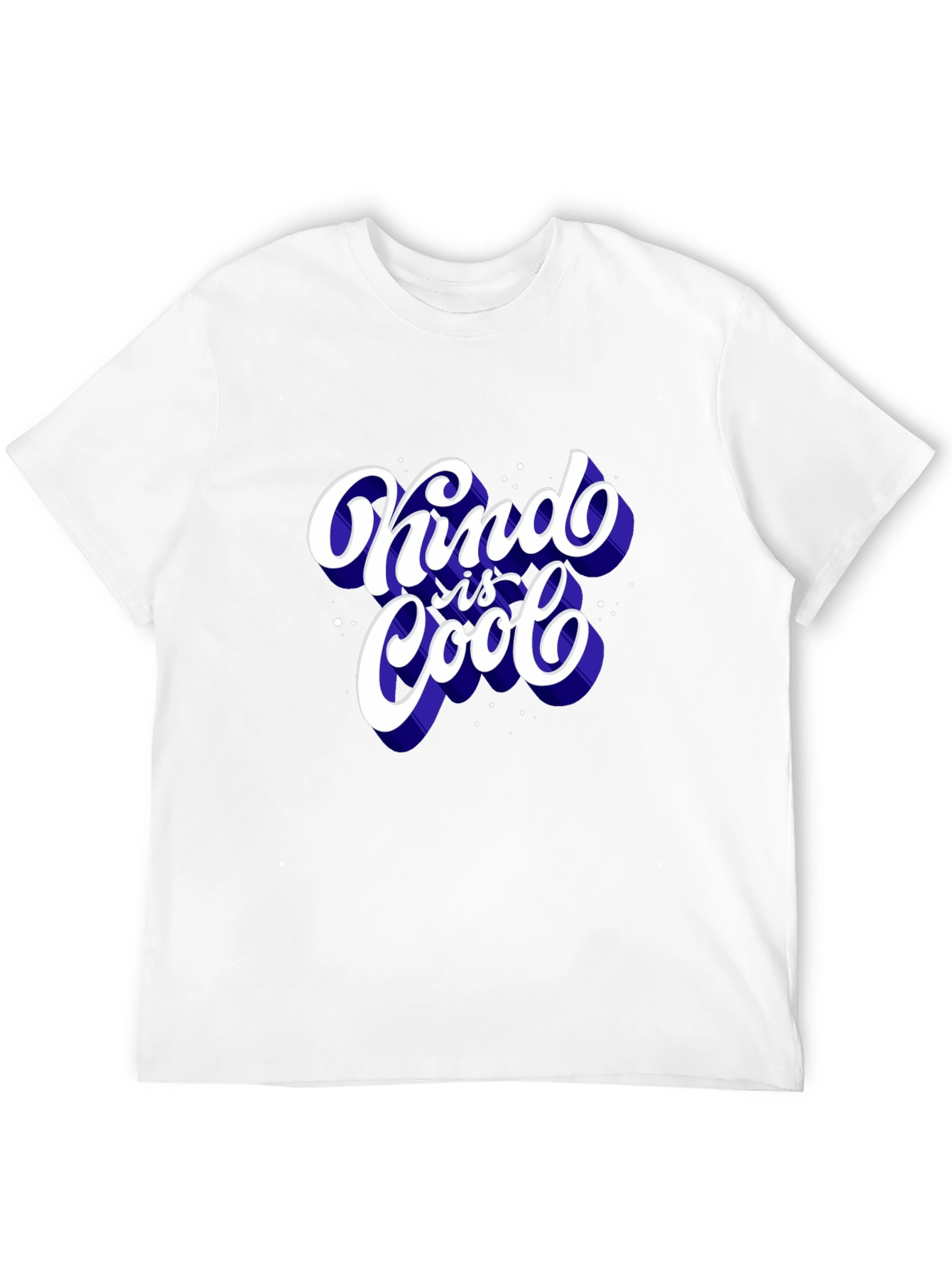 Black Kind is Cool Graphic Tee - Men's Short Sleeve T-Shirt view 12