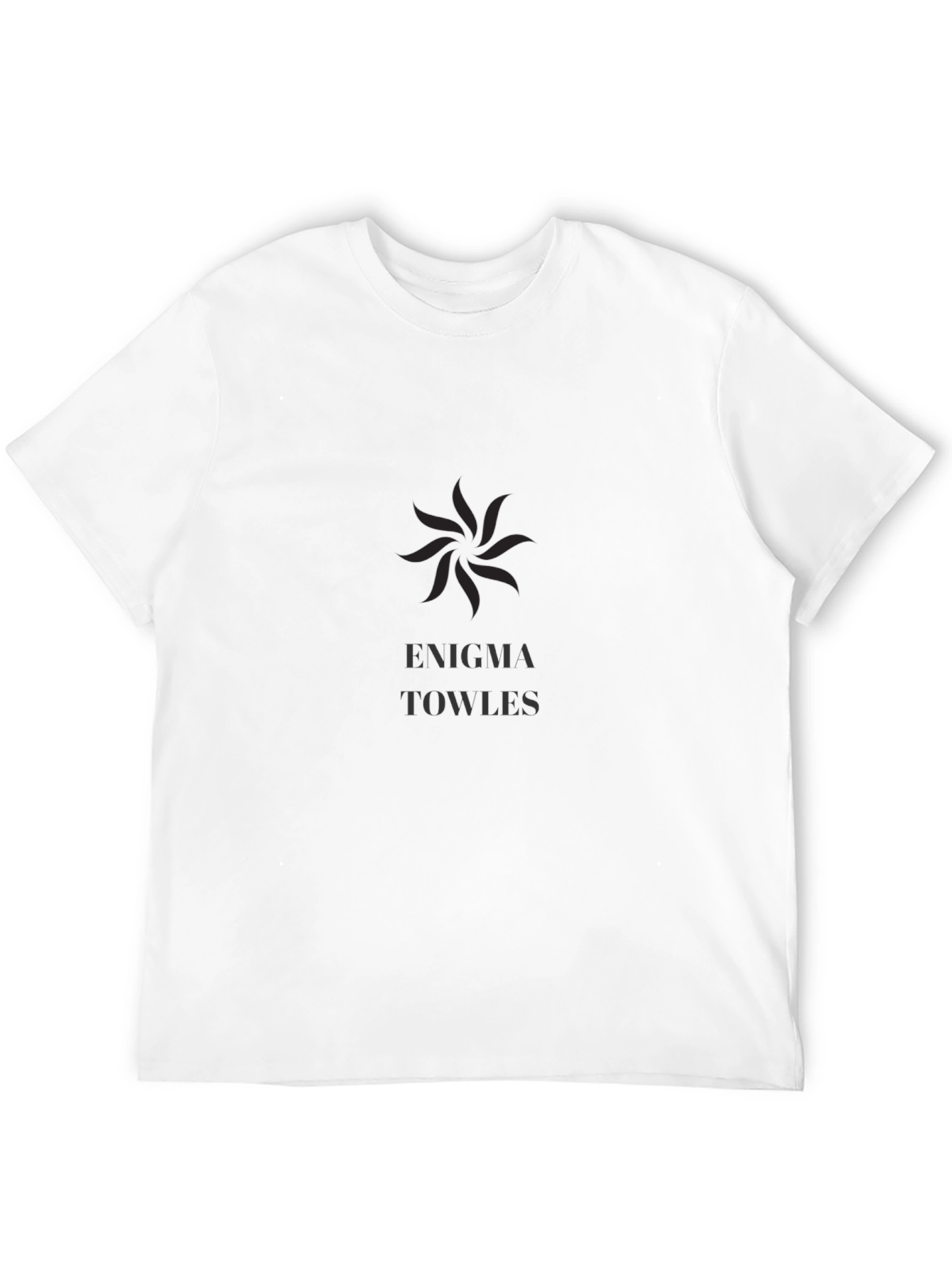 Black Enigma Towles Graphic Black T-Shirt view 12