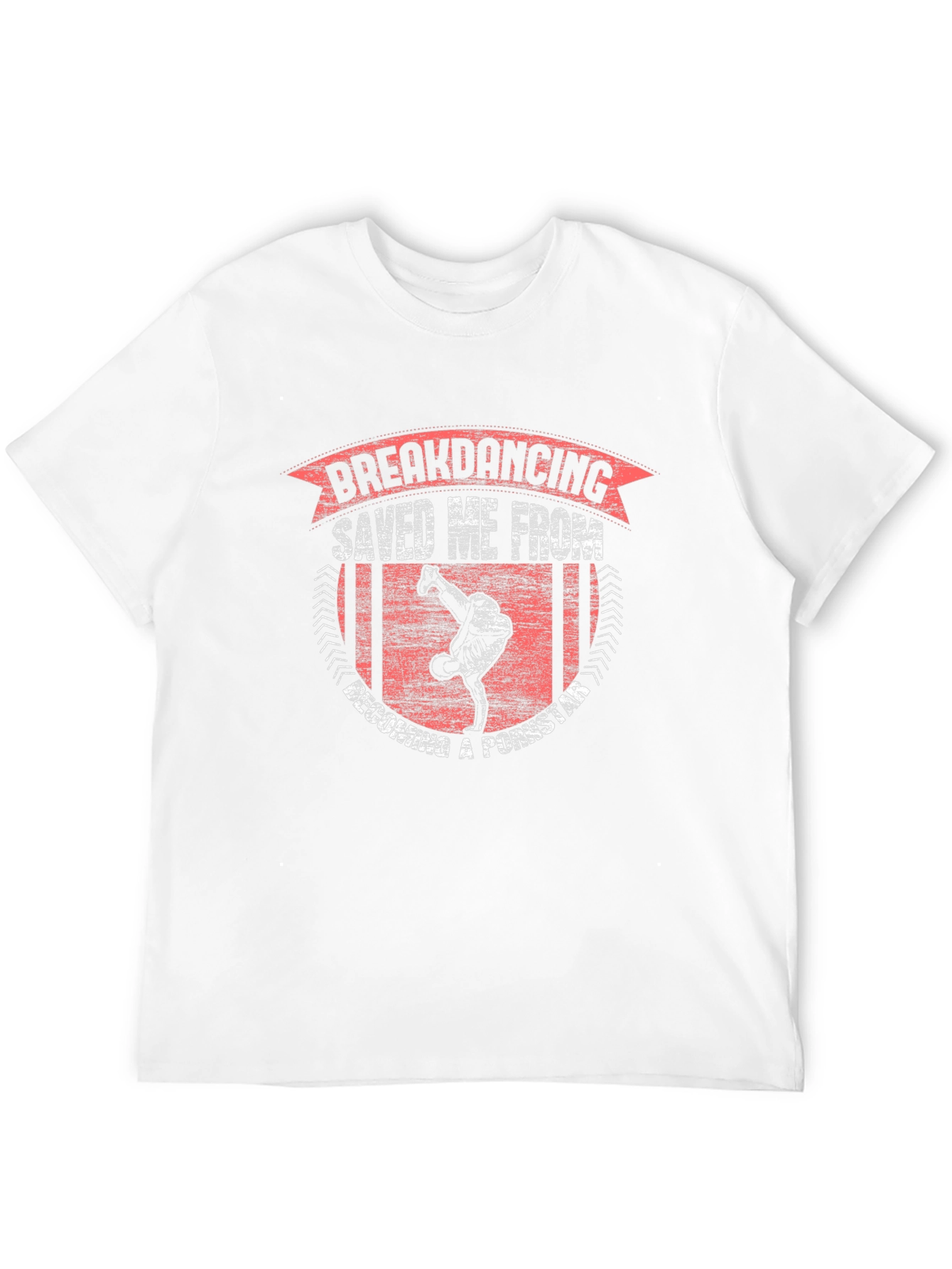 Black Breakdancing Saved Me T-Shirt view 12