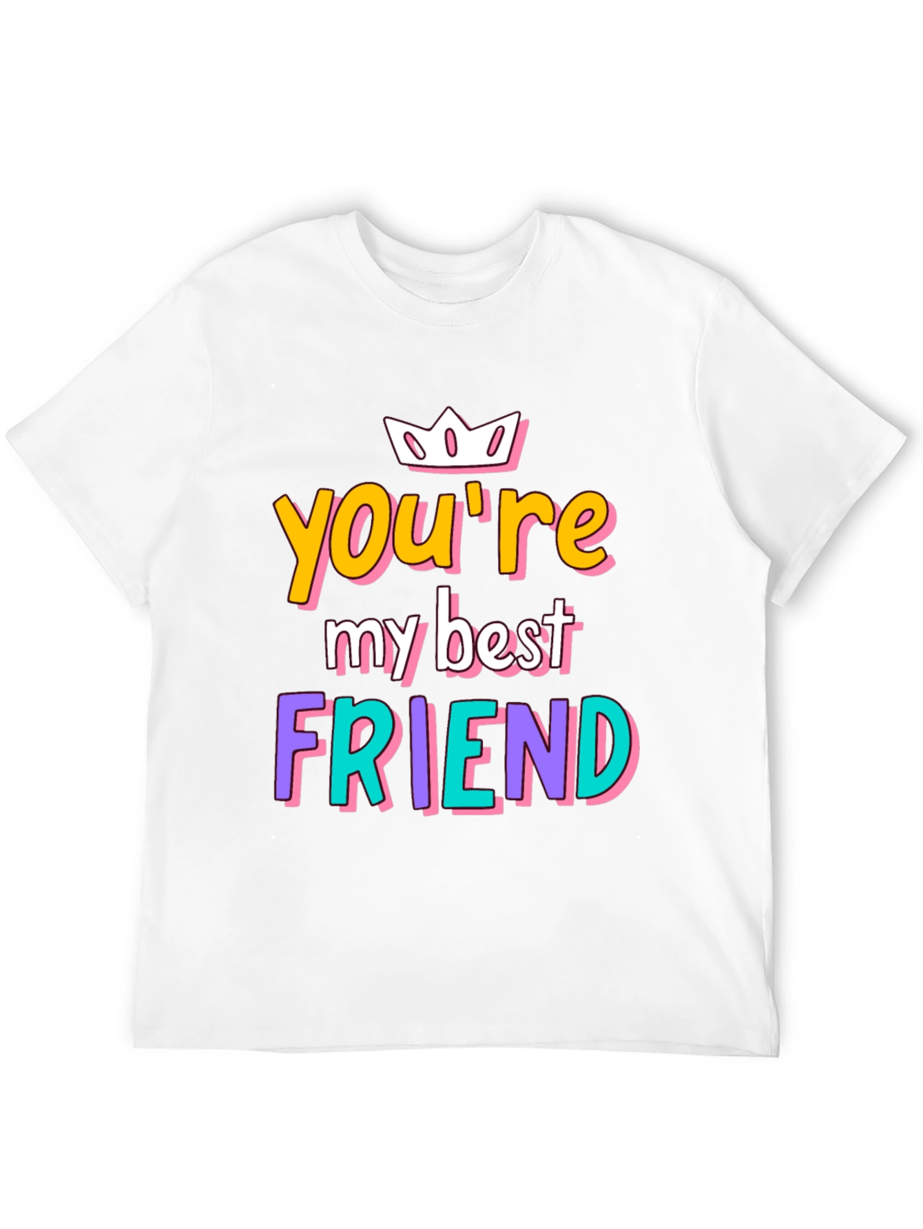 Black You're My Best Friend Graphic Tee view 12