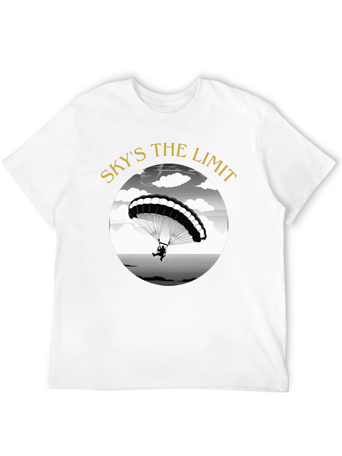 Black Sky's The Limit Parachute T-Shirt view 12