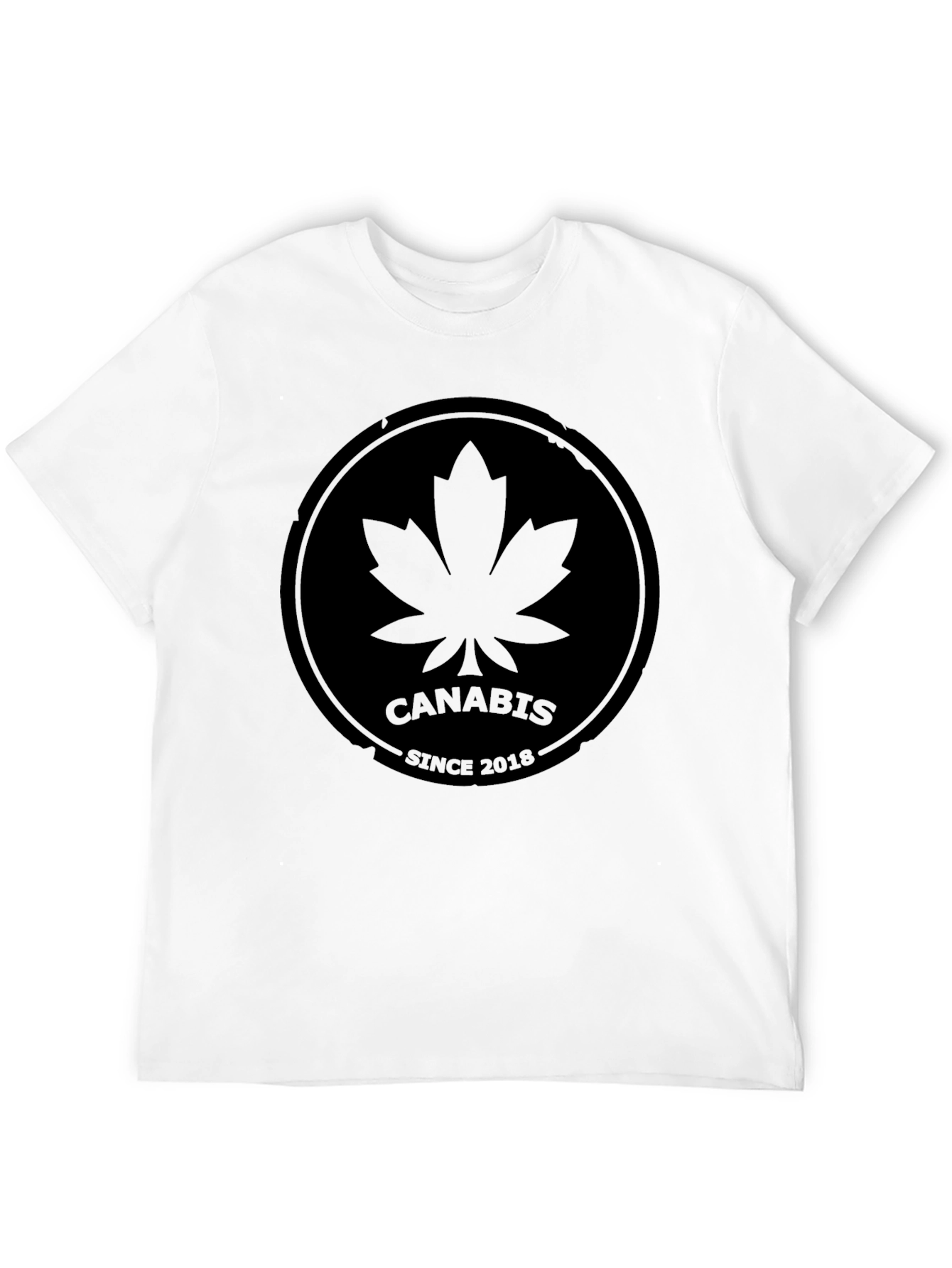 Black Cannabis Since 2018 Black T-Shirt view 12