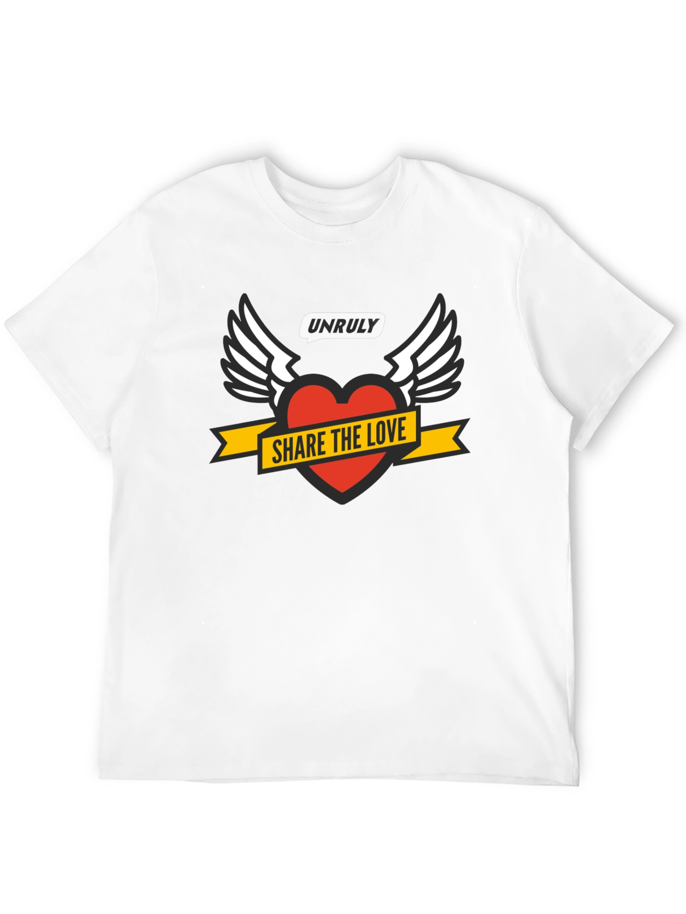 Black Unruly Share the Love Graphic Tee view 12