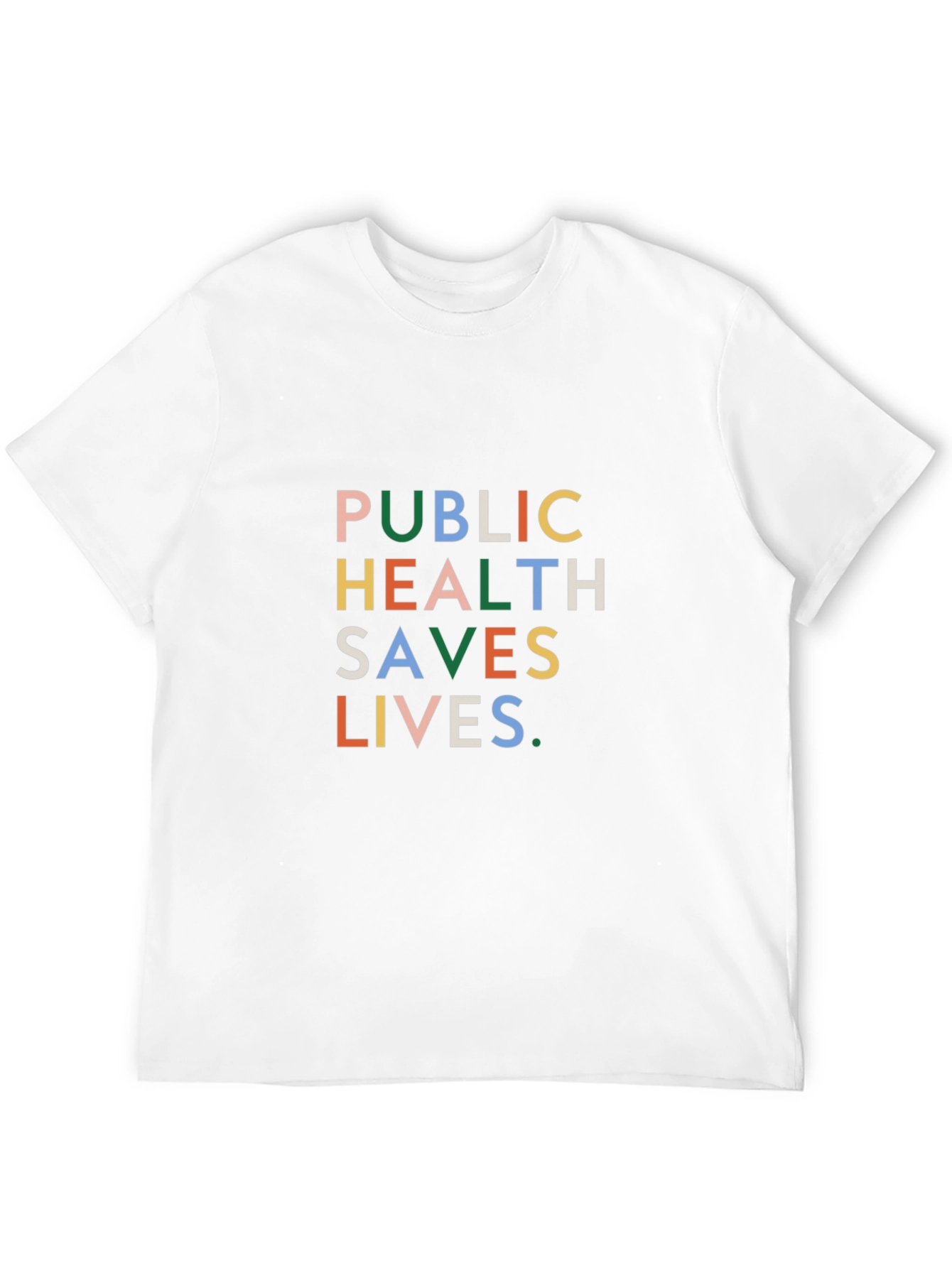 Black Public Health Saves Lives Graphic Tee view 12