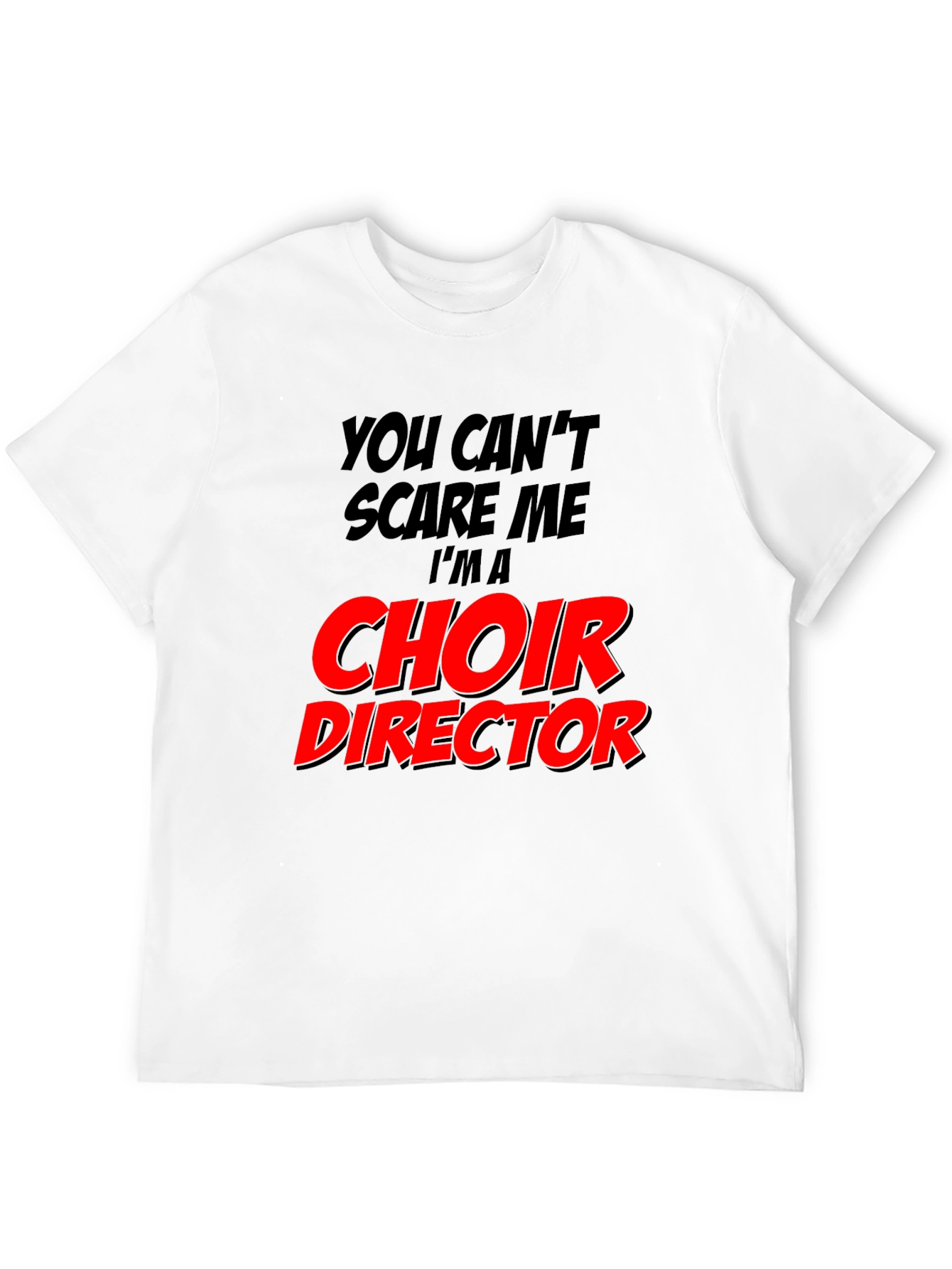 Black Choir Director T-Shirt - Funny Music Teacher Tee view 12
