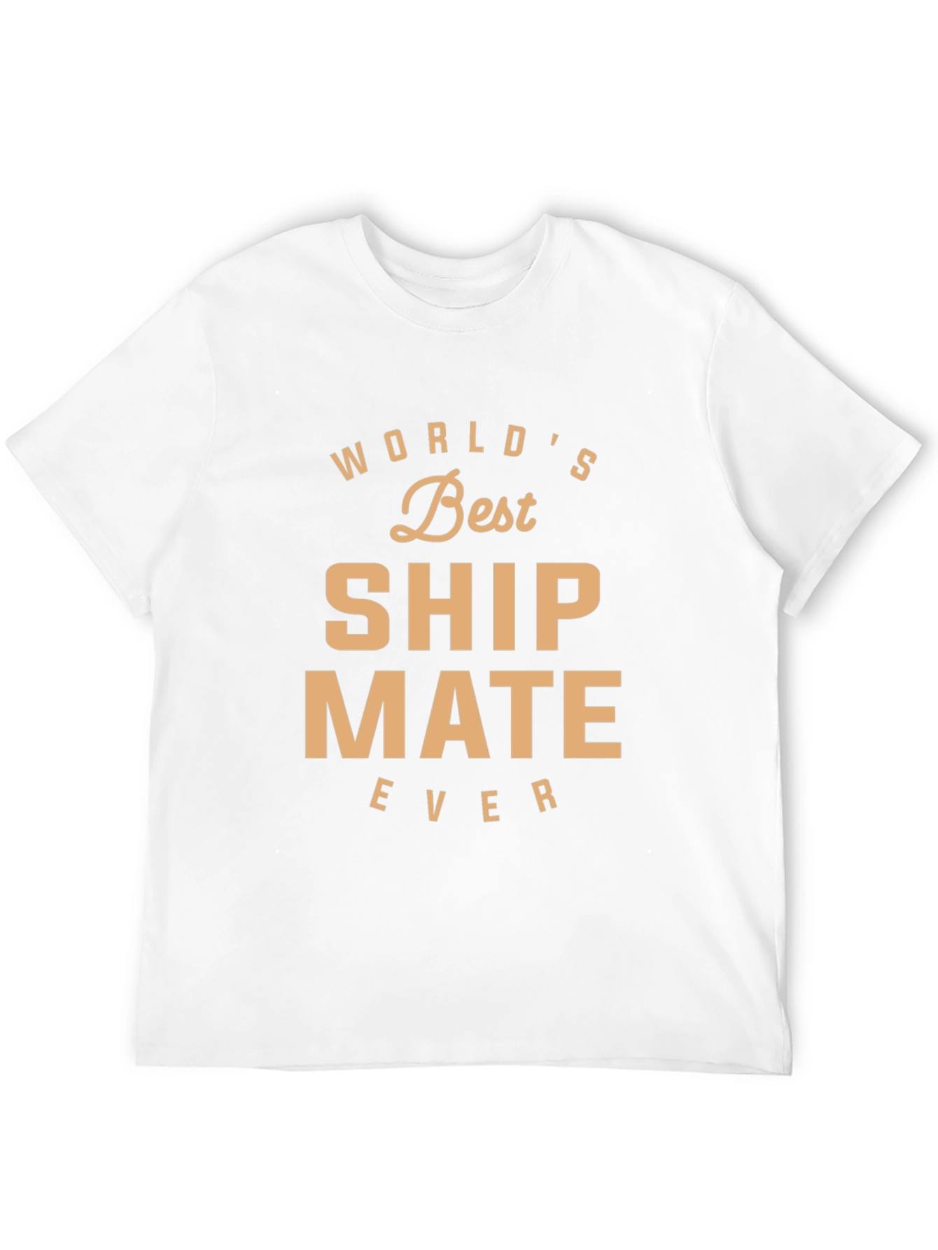 Black World's Best Ship Mate Ever T-Shirt view 12