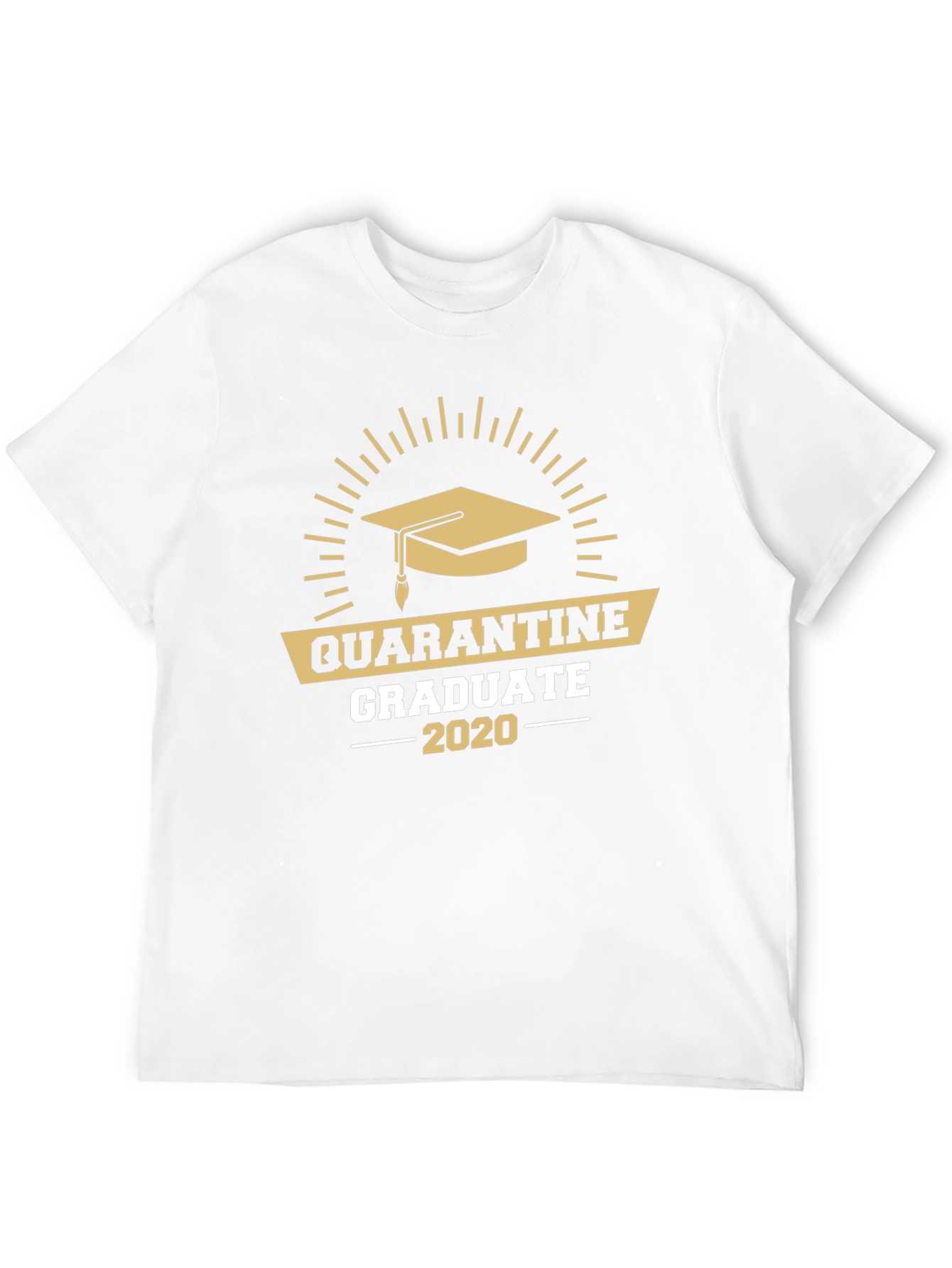Black Quarantine Graduate 2020 T-Shirt view 12