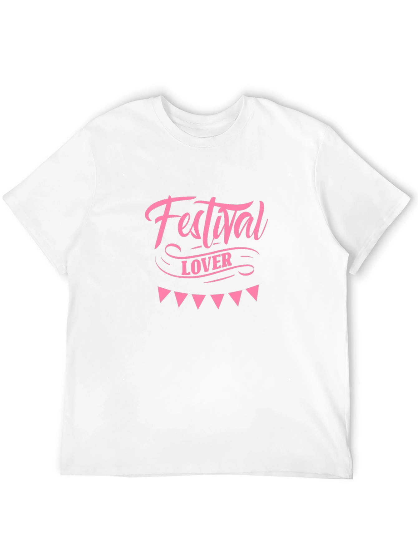 Black Festival Lover Graphic Tee - Black Cotton T-Shirt view 12