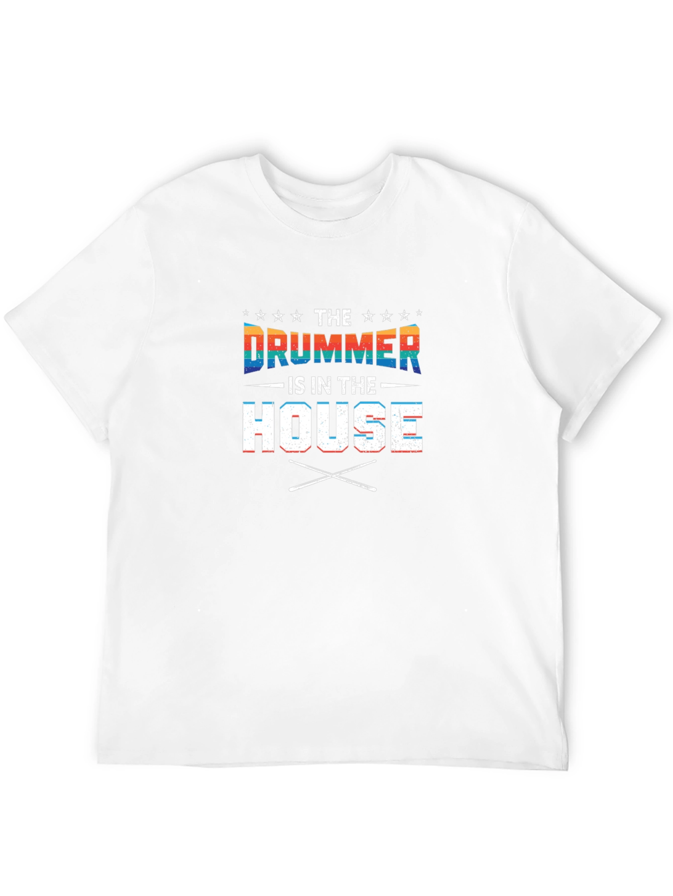 Black The Drummer is in the House T-Shirt view 12