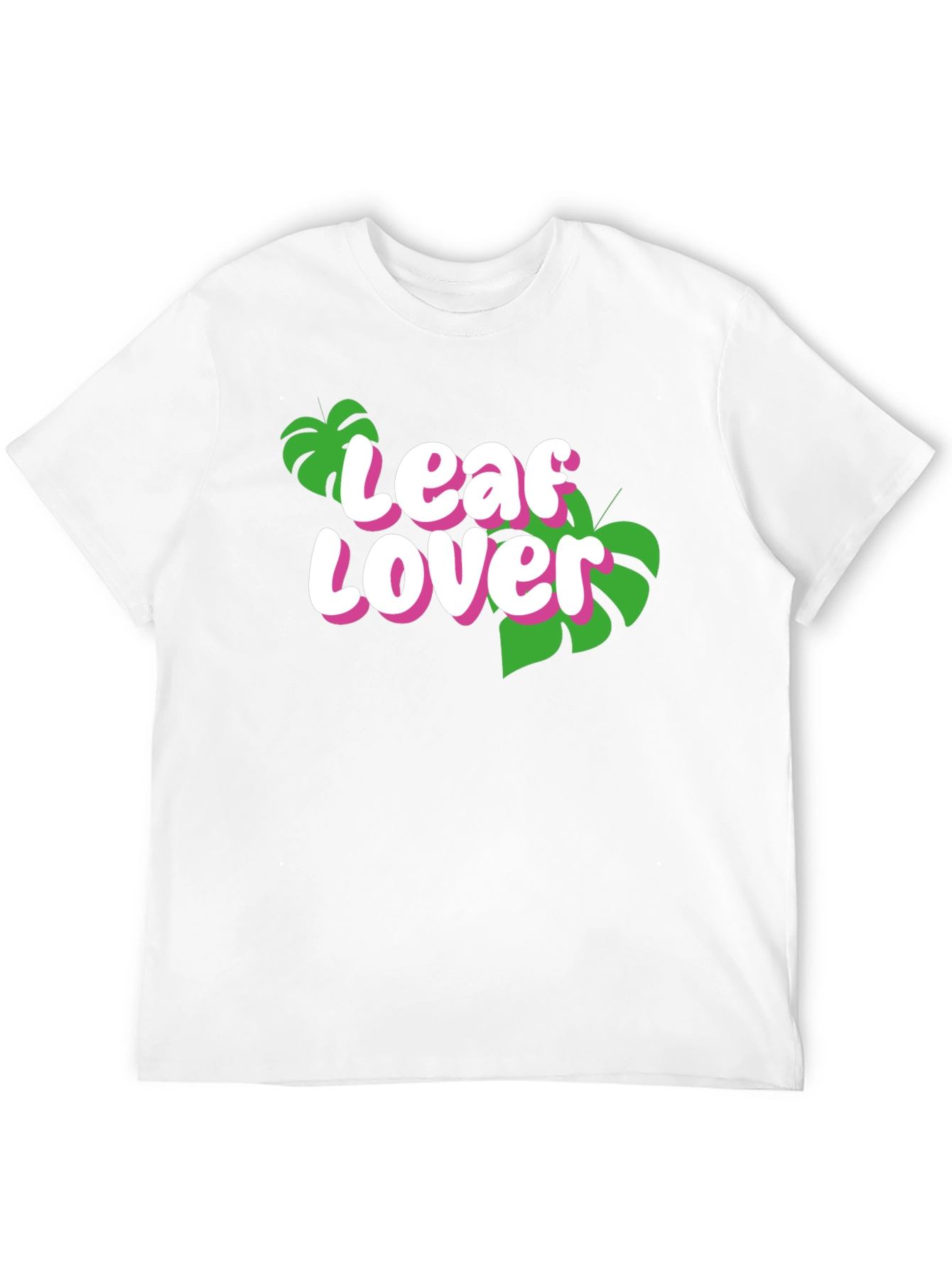 Black Leaf Lover Graphic T-Shirt - Nature Enthusiast Tee view 12