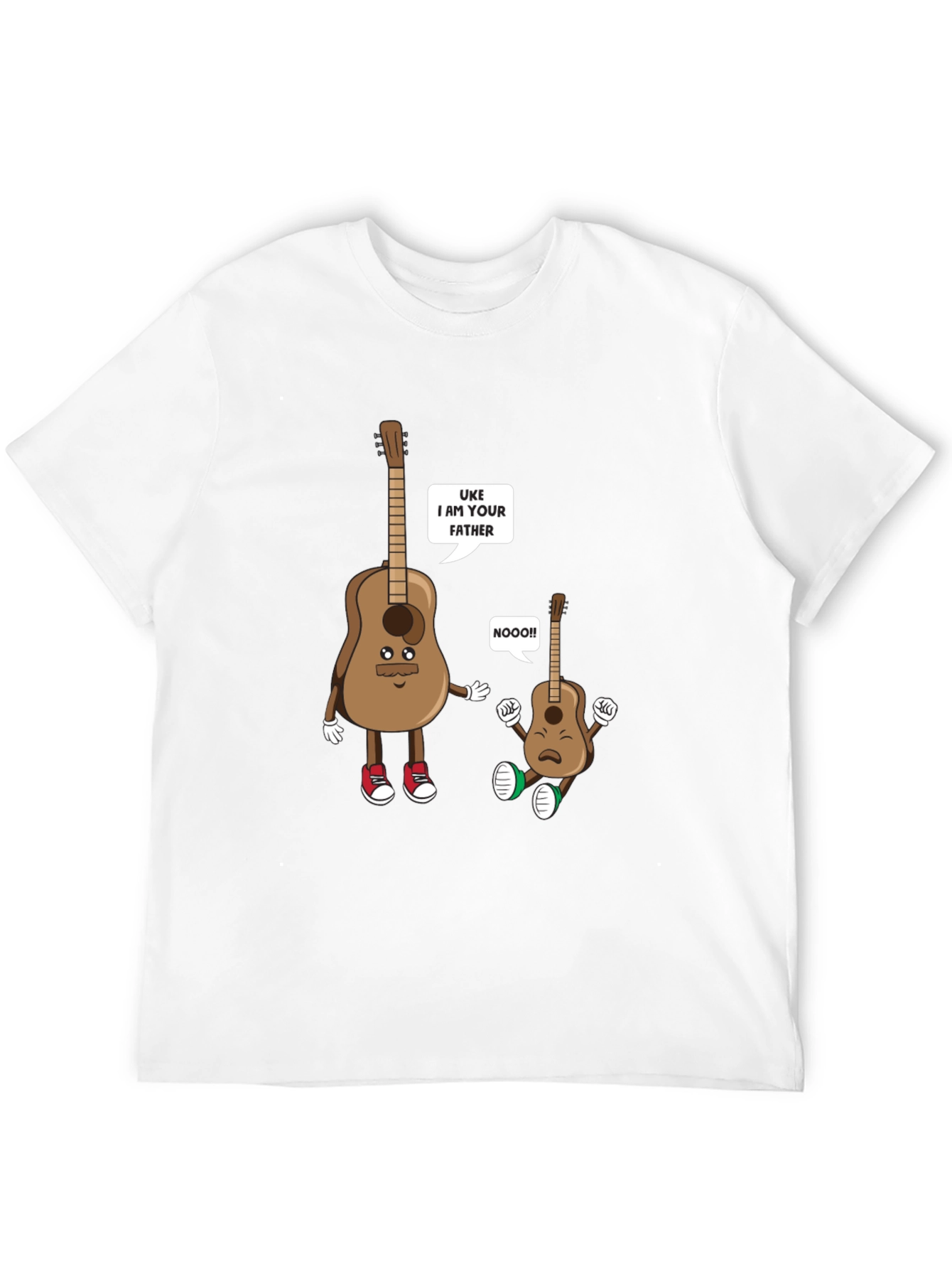 Black Uke I am Your Father T-Shirt Funny Guitar Music Tee view 12