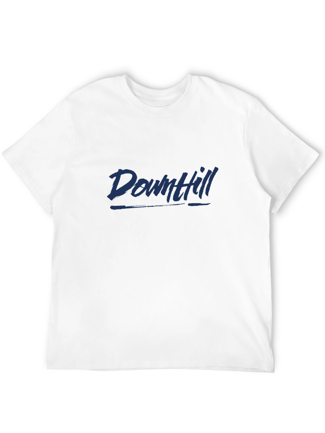 Black Downhill Graphic Tee - Black Casual Comfort view 12