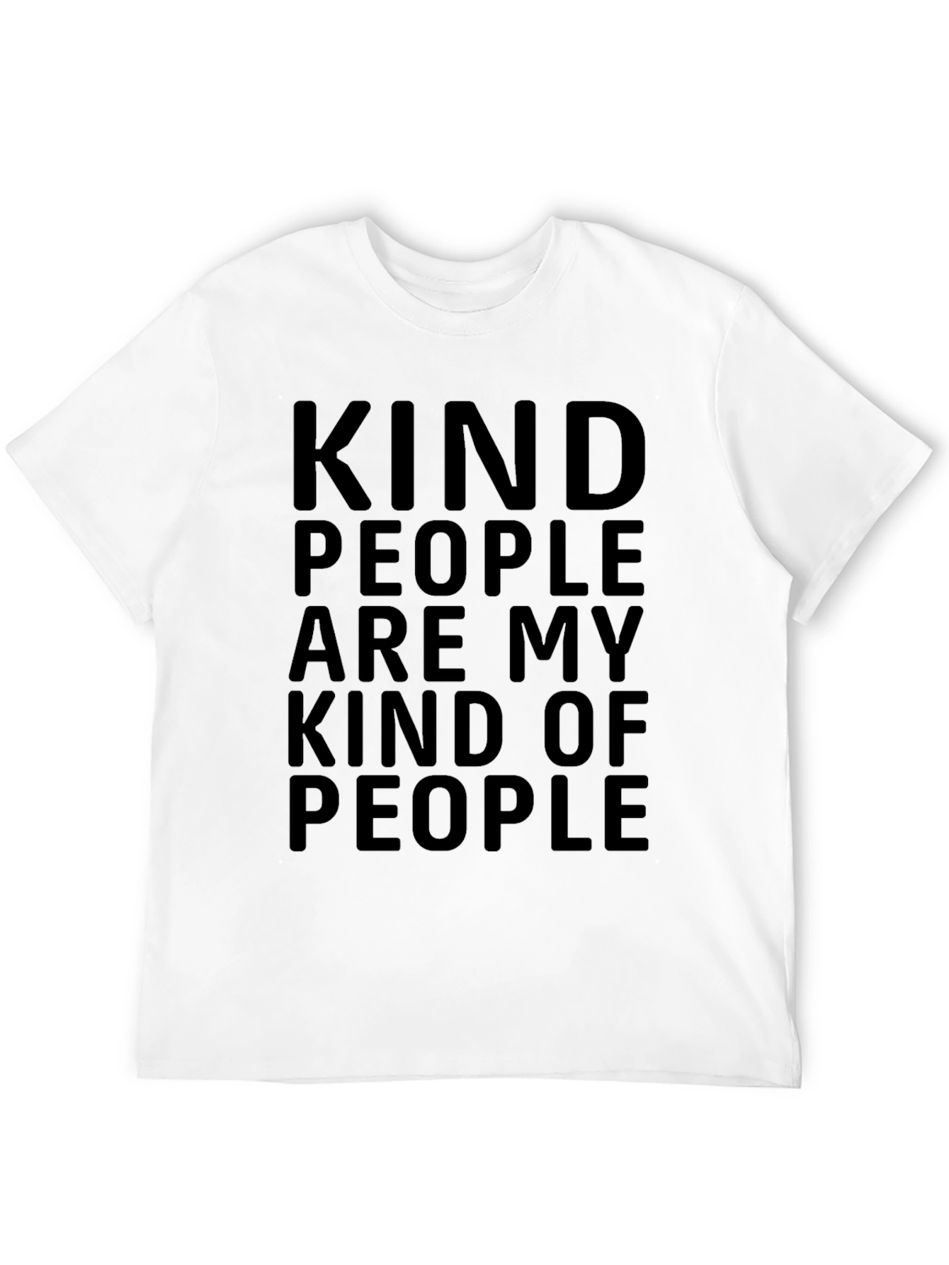 Black Kind People T-Shirt - Motivational Tee view 12