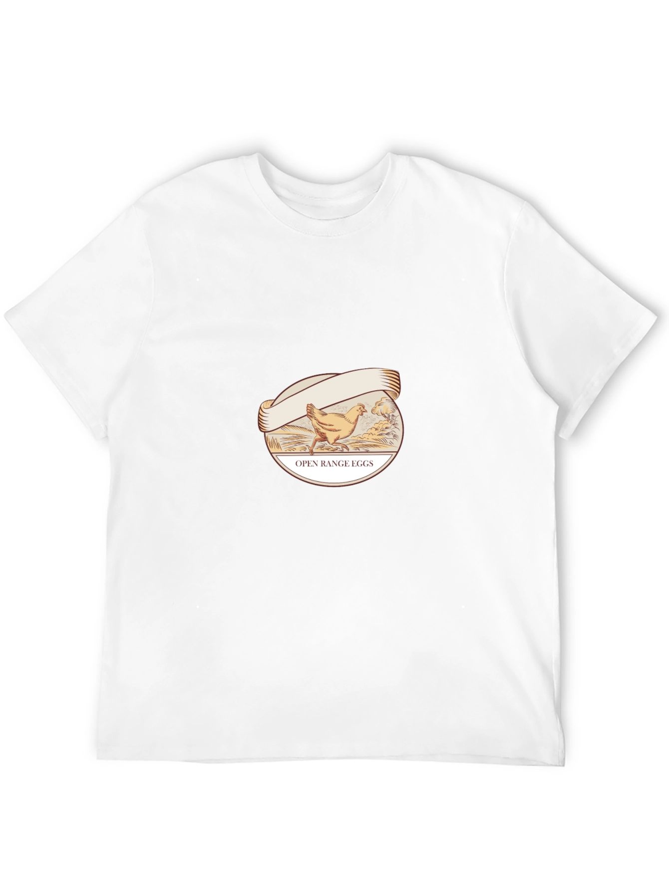 Black Open Range Eggs Graphic T-Shirt view 12