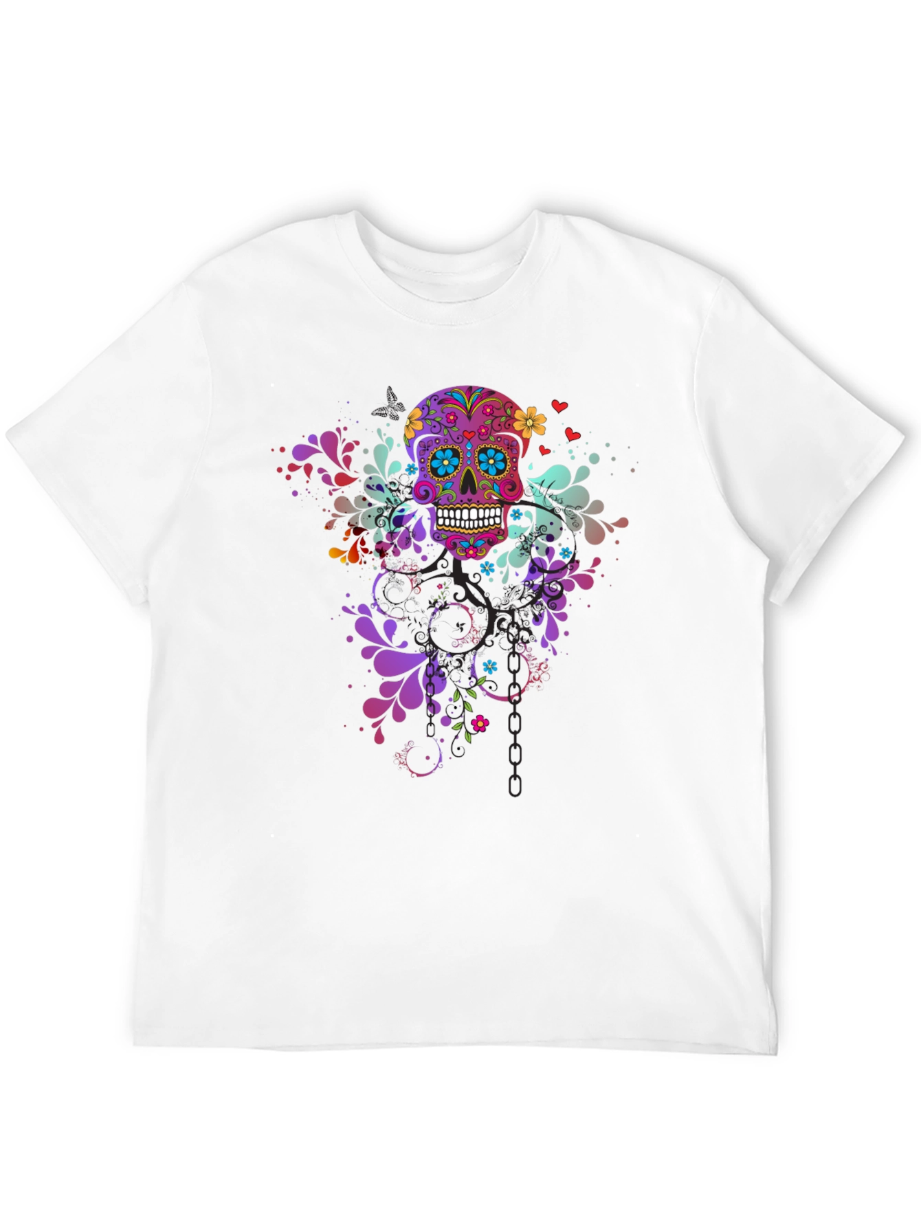 Black Skull Art T-Shirt - Stylish & Unique Design view 12