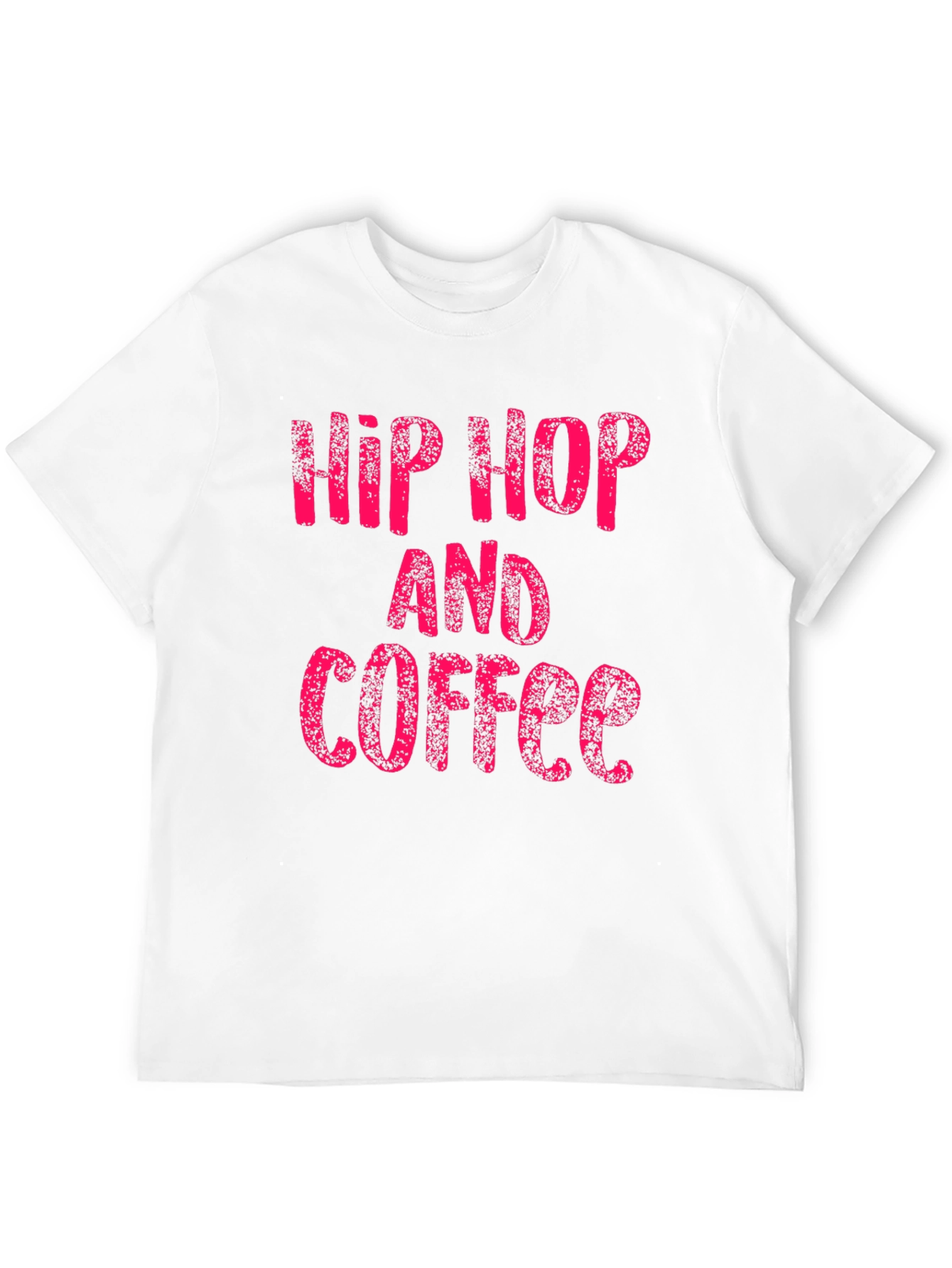 Black Hip Hop and Coffee Graphic T-Shirt view 12