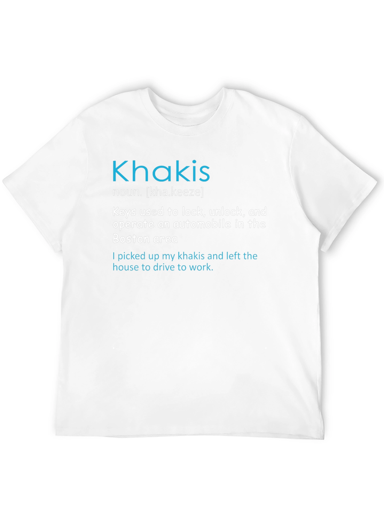 Black Khakis Definition T-Shirt view 12