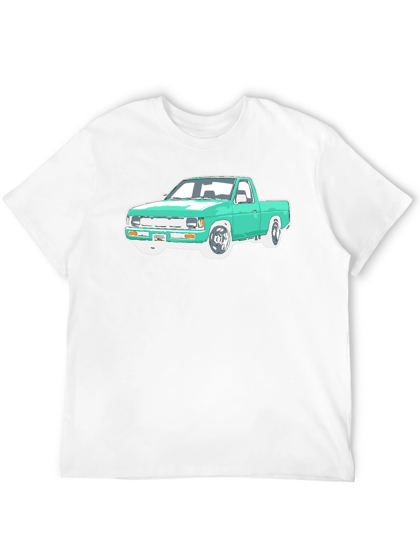 Black Truck Graphic Tee - Cool Car T-Shirt view 12