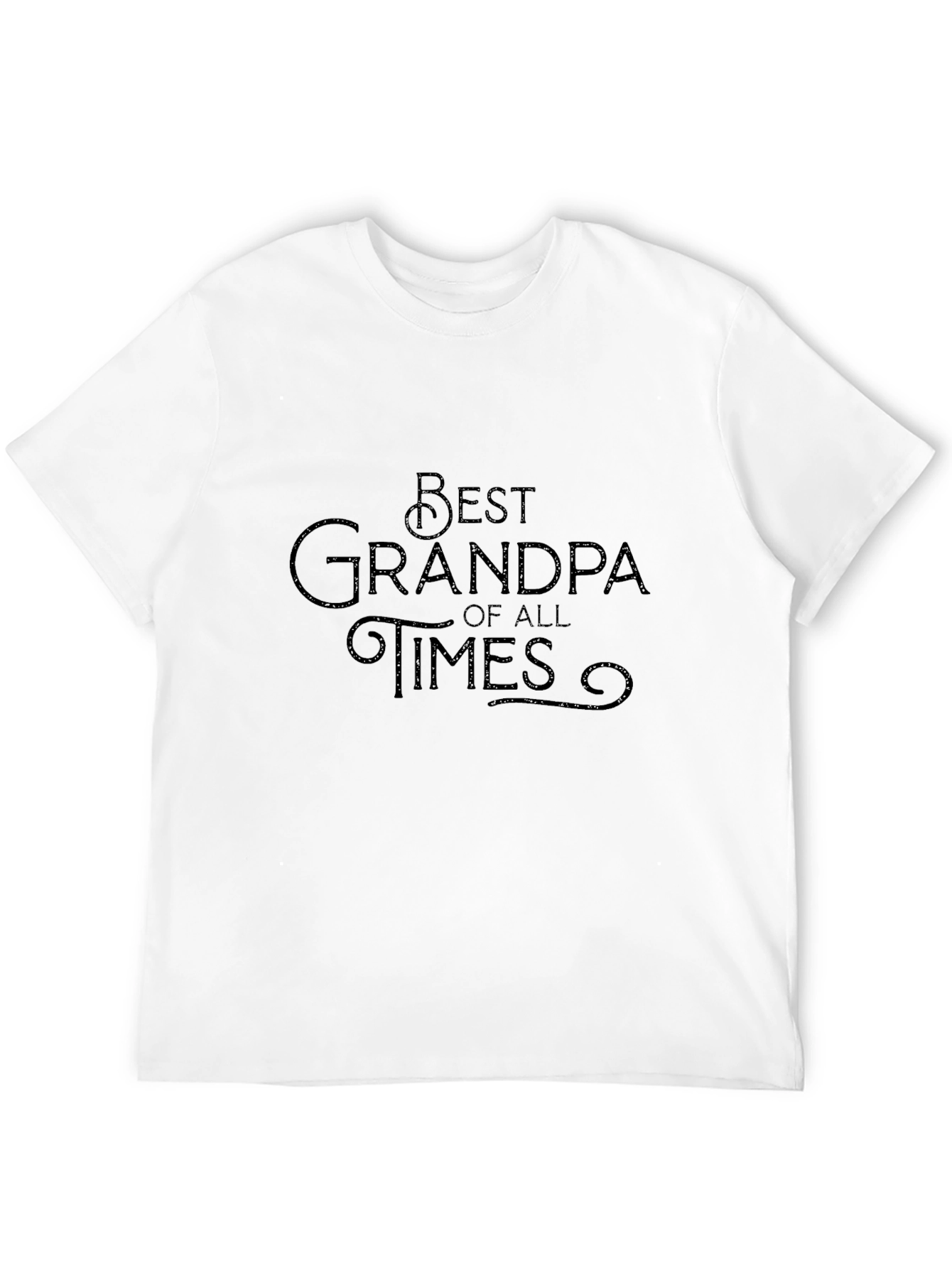 Black Best Grandpa T-Shirt - Perfect Gift for Grandfathers view 12