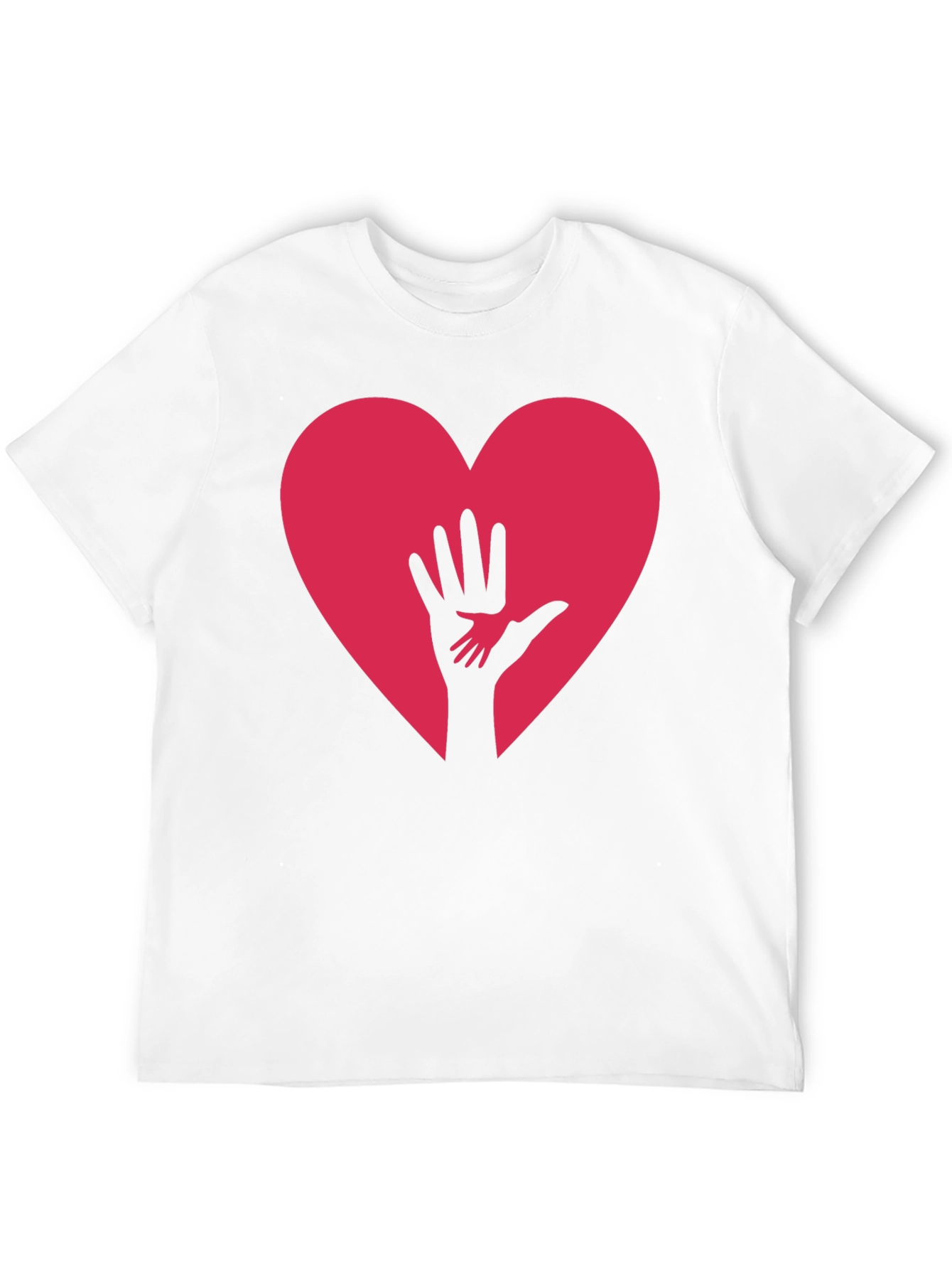 Black Heart & Hand Graphic Tee - Black view 12