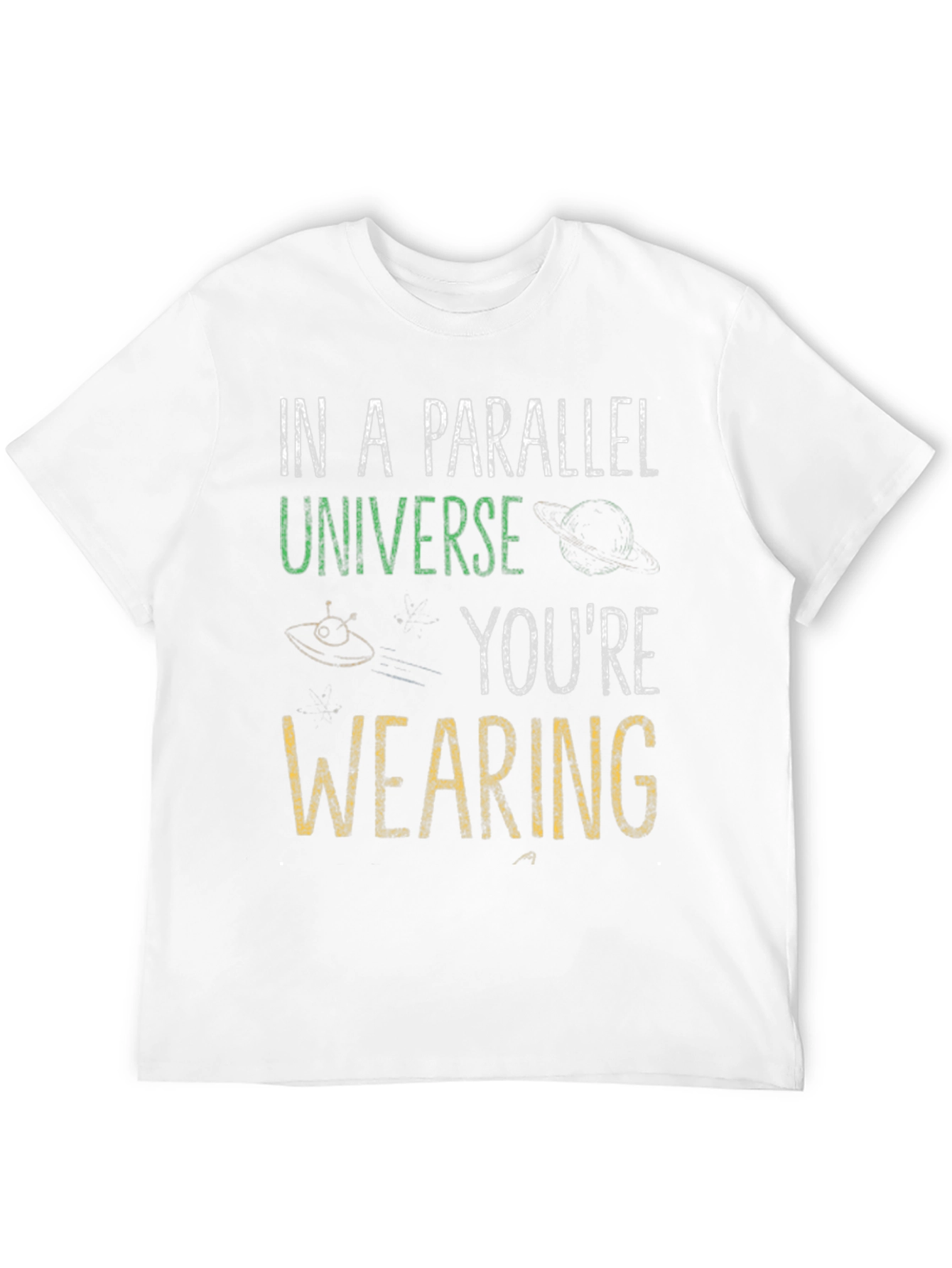 Black Parallel Universe Graphic Tee view 12