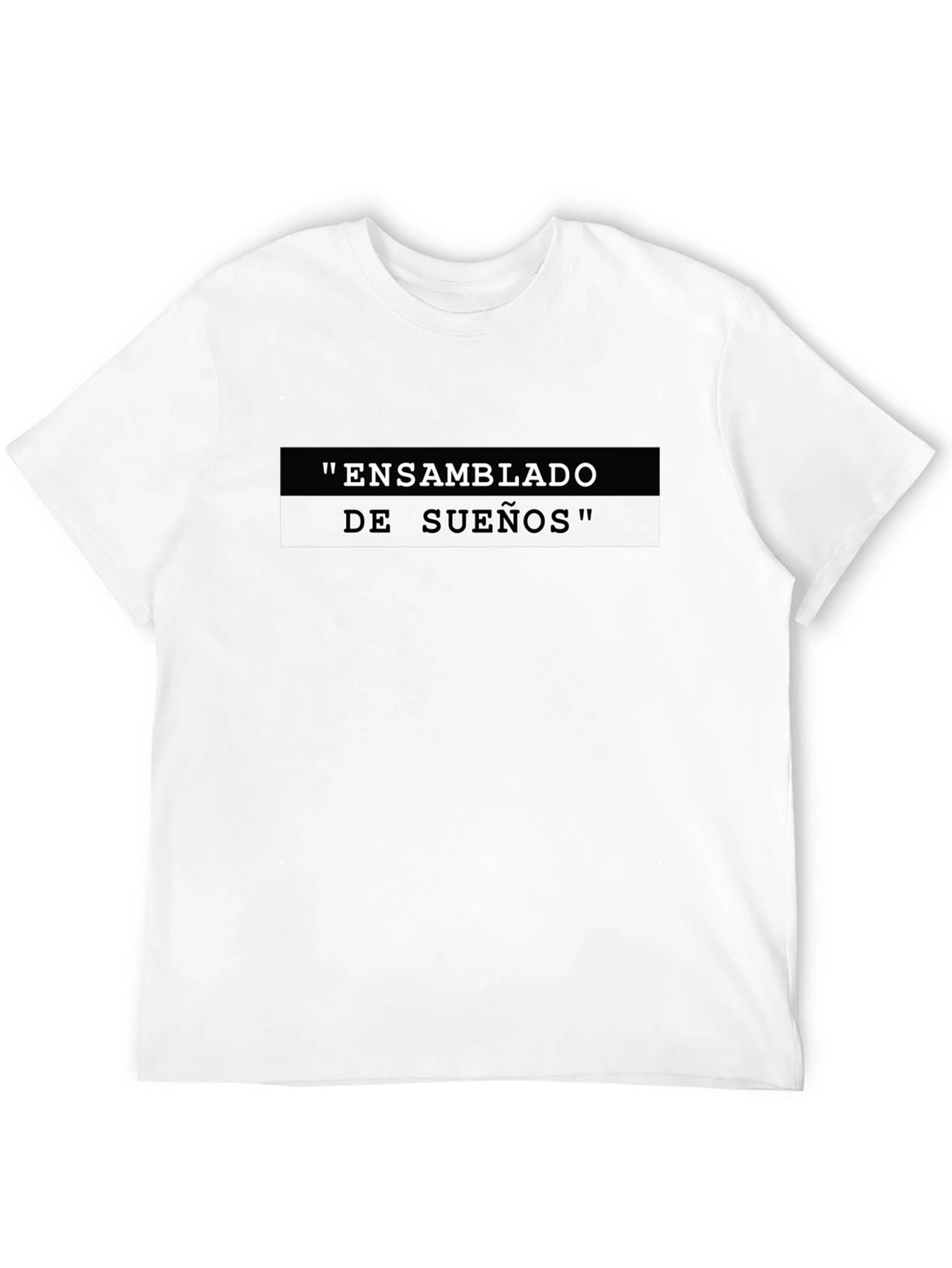 Black "Ensambrado De Sueños" Graphic Tee view 12