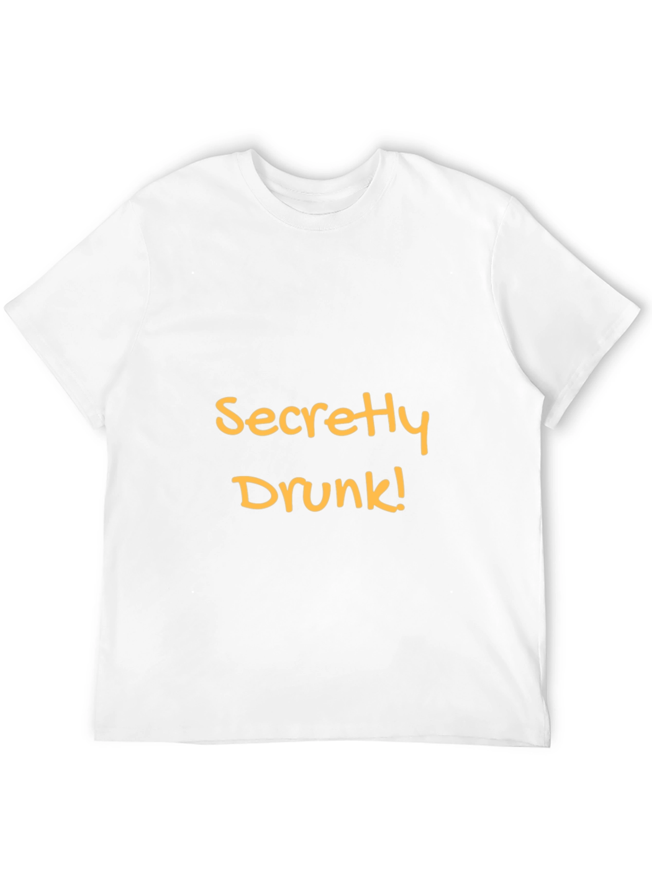 Black Secretly Drunk Graphic Tee view 12