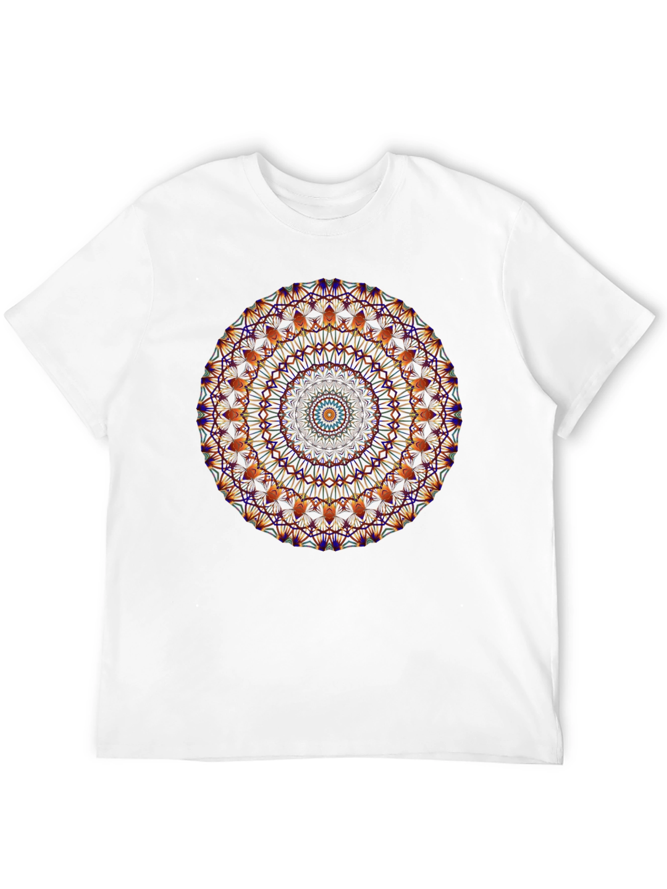 Black Mandala Graphic Black T-Shirt view 12