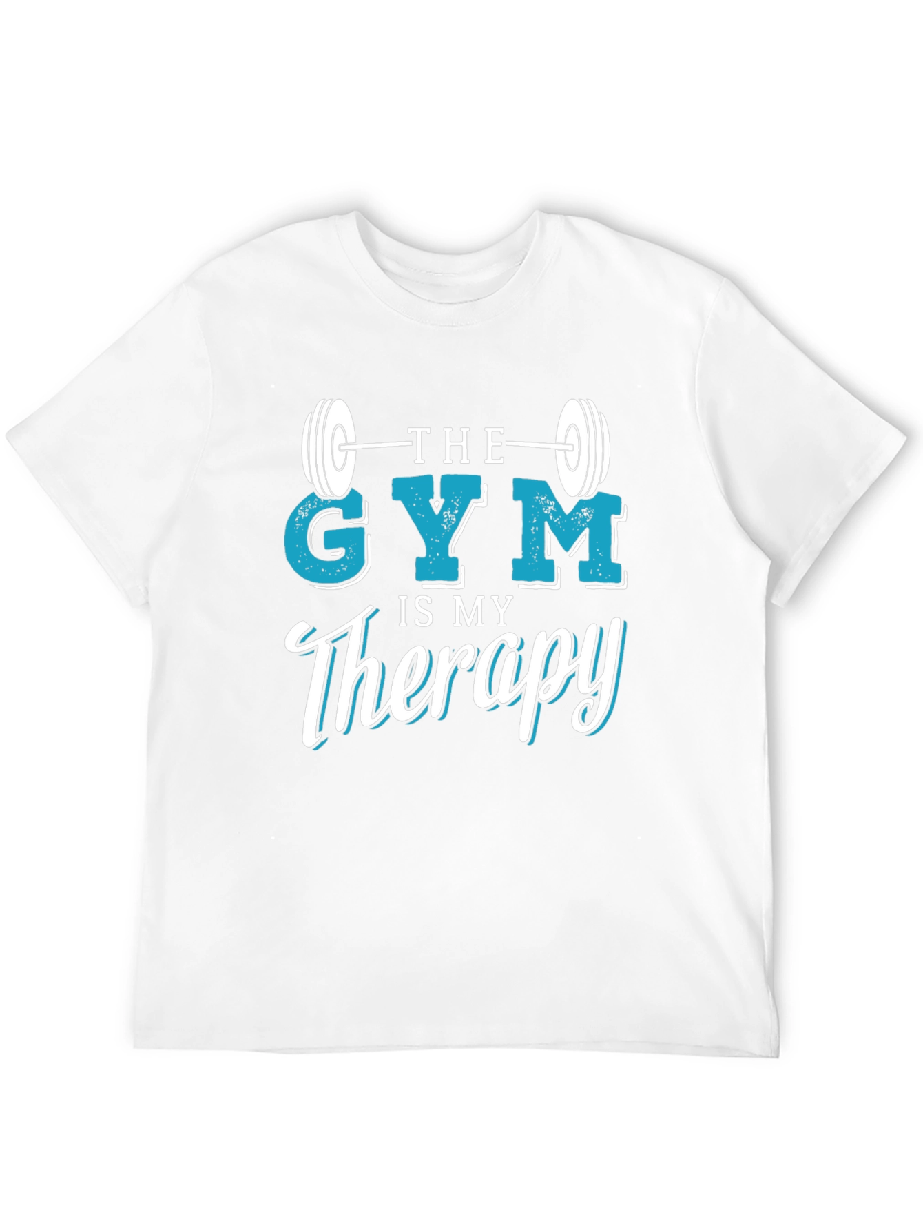 Black Gym Therapy Graphic Tee - Workout Motivation view 12