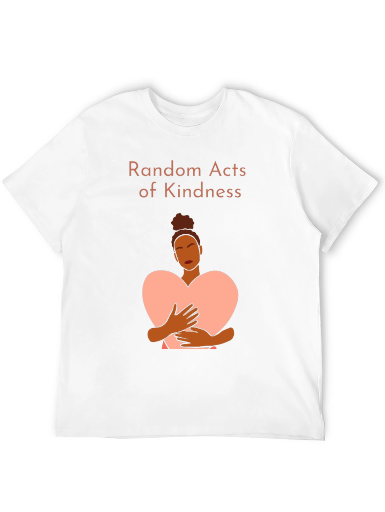 Black Random Acts of Kindness Graphic Tee view 12