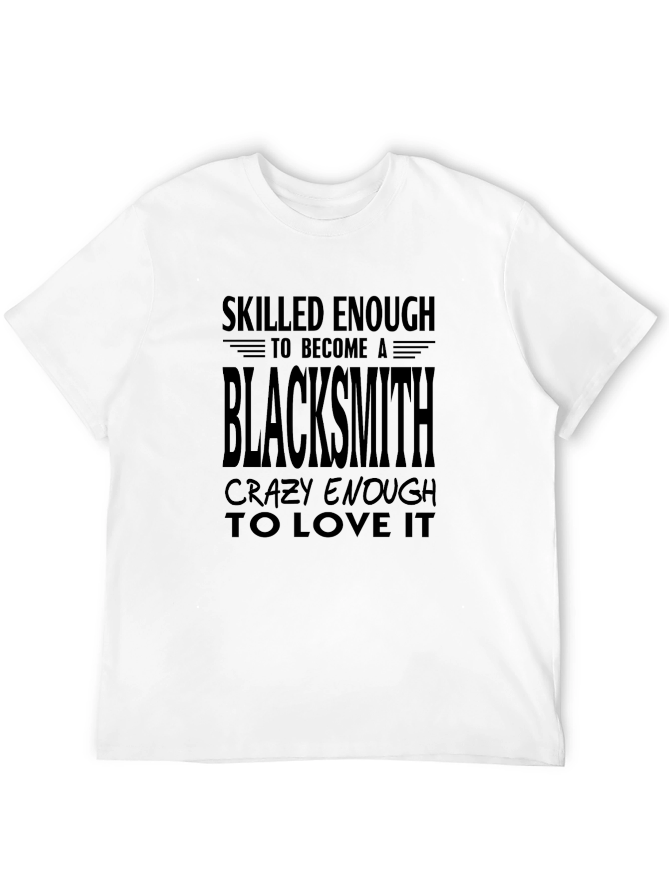 Black Skilled Blacksmith T-Shirt Funny Blacksmith Gift view 12