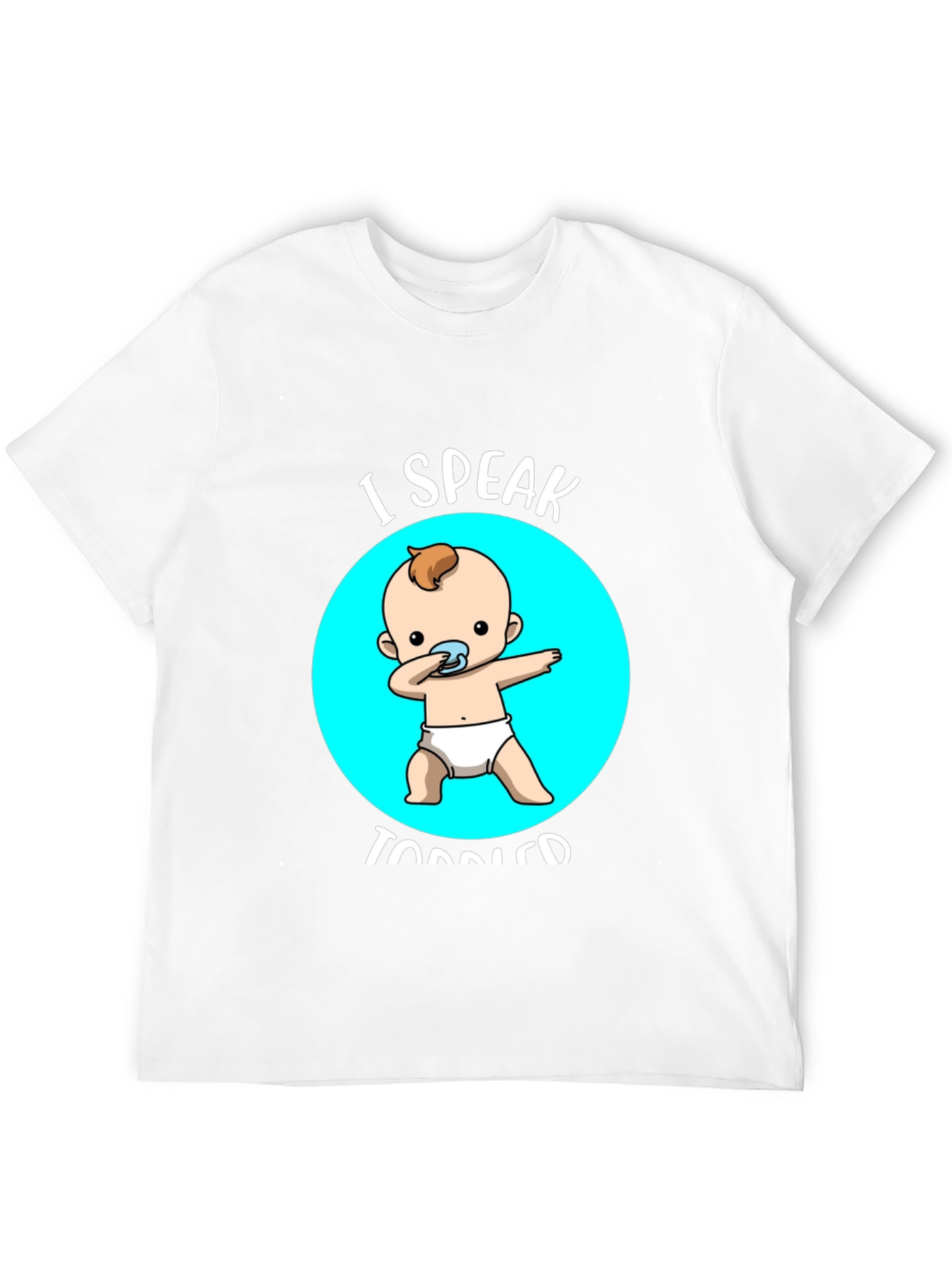 I Speak Toddler Black Graphic T-Shirt - 12