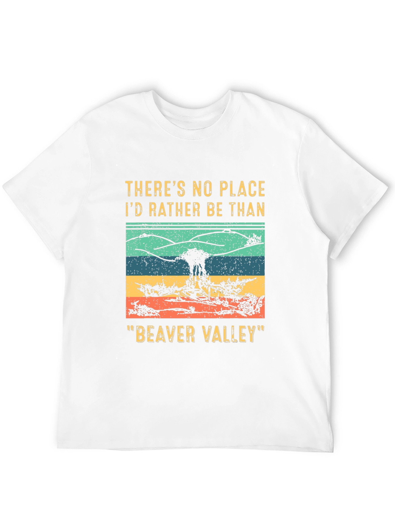 Black Beaver Valley Graphic Tee - Outdoor Adventure Shirt view 12