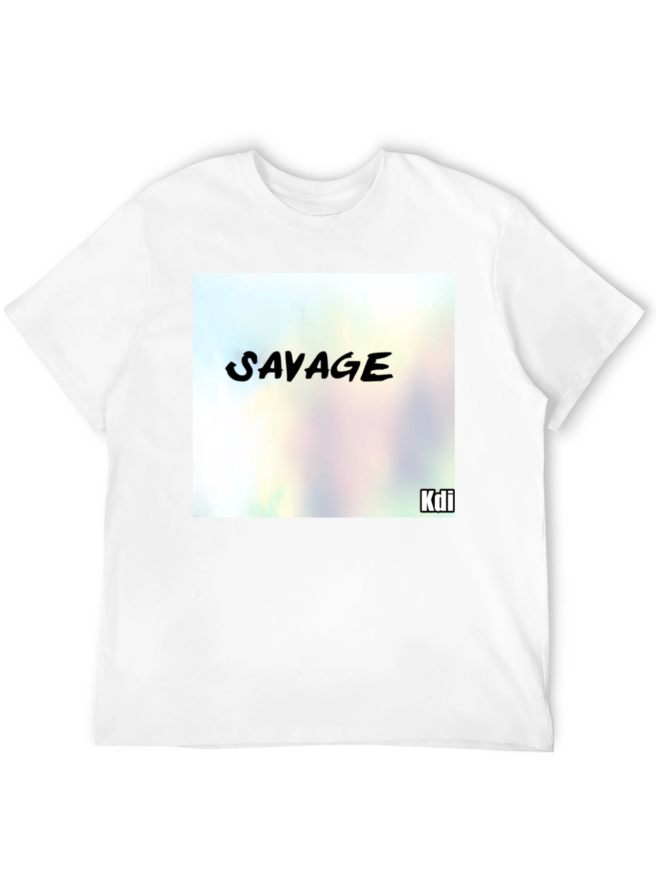 Black Savage Graphic T-Shirt - Trendy Streetwear view 12